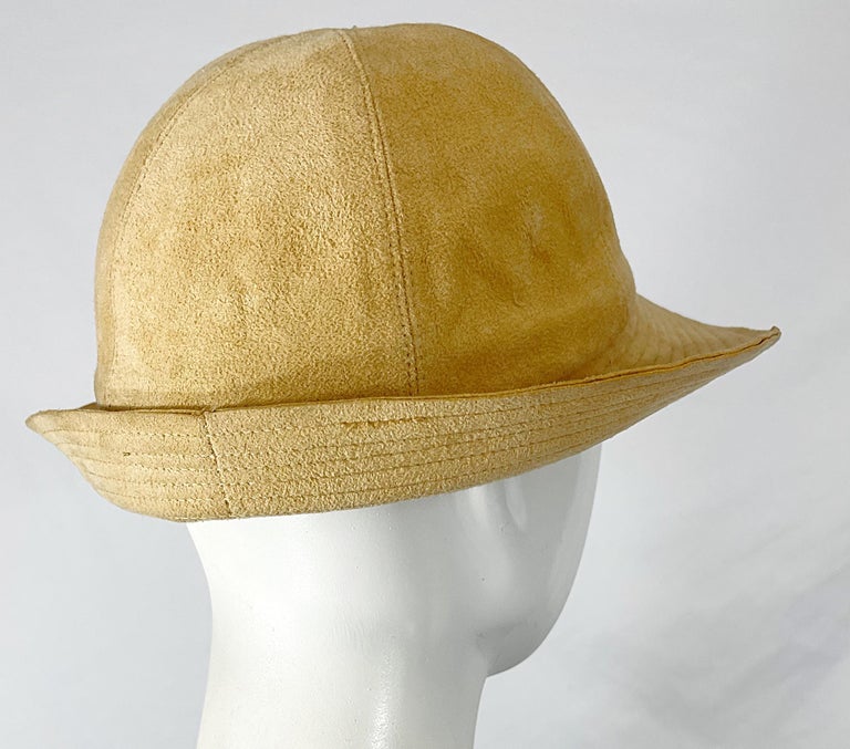 Soft Wool Yellow 108 Paul Fedora Yellow 108 Wool Paul Fedora In