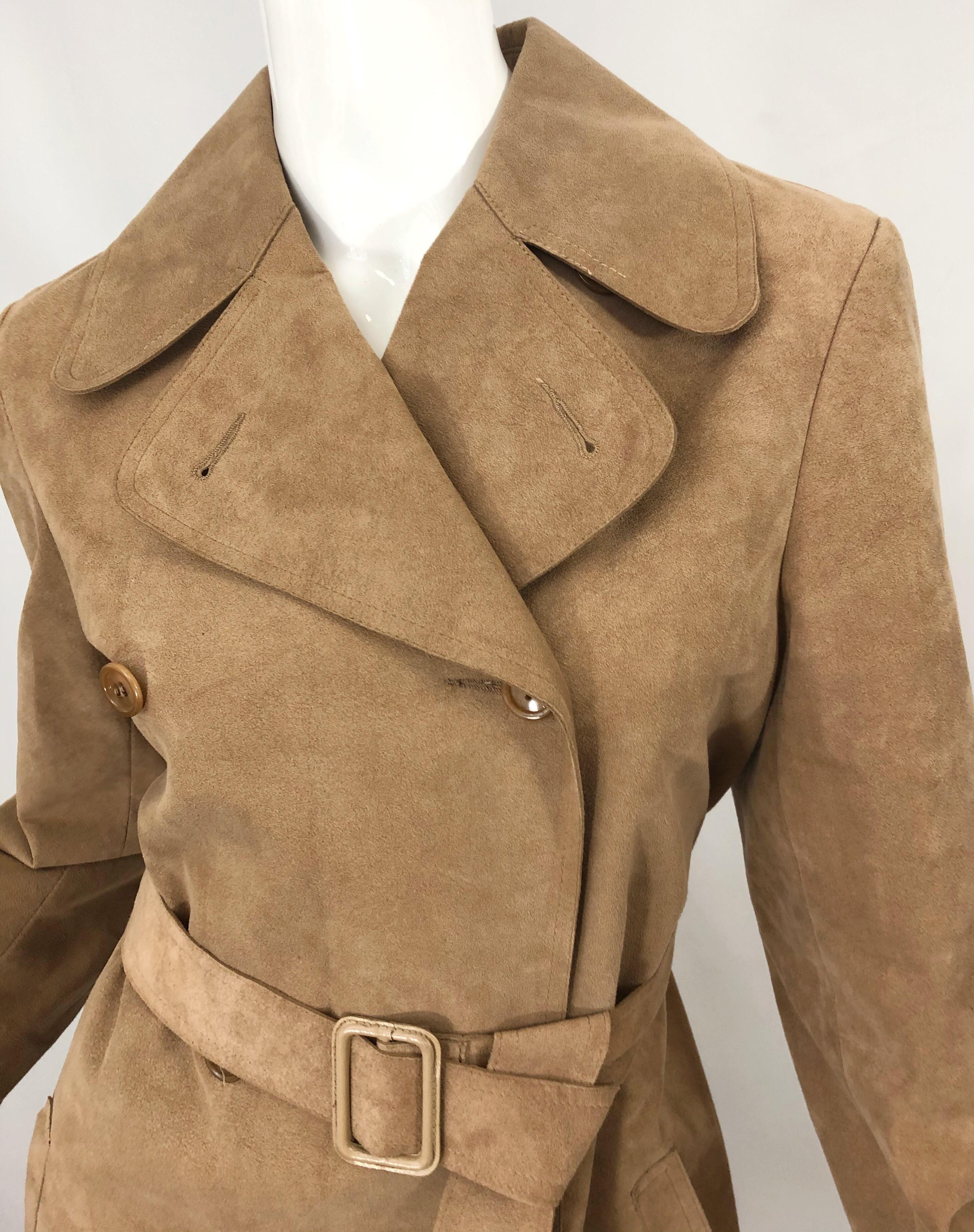 halston trench coat