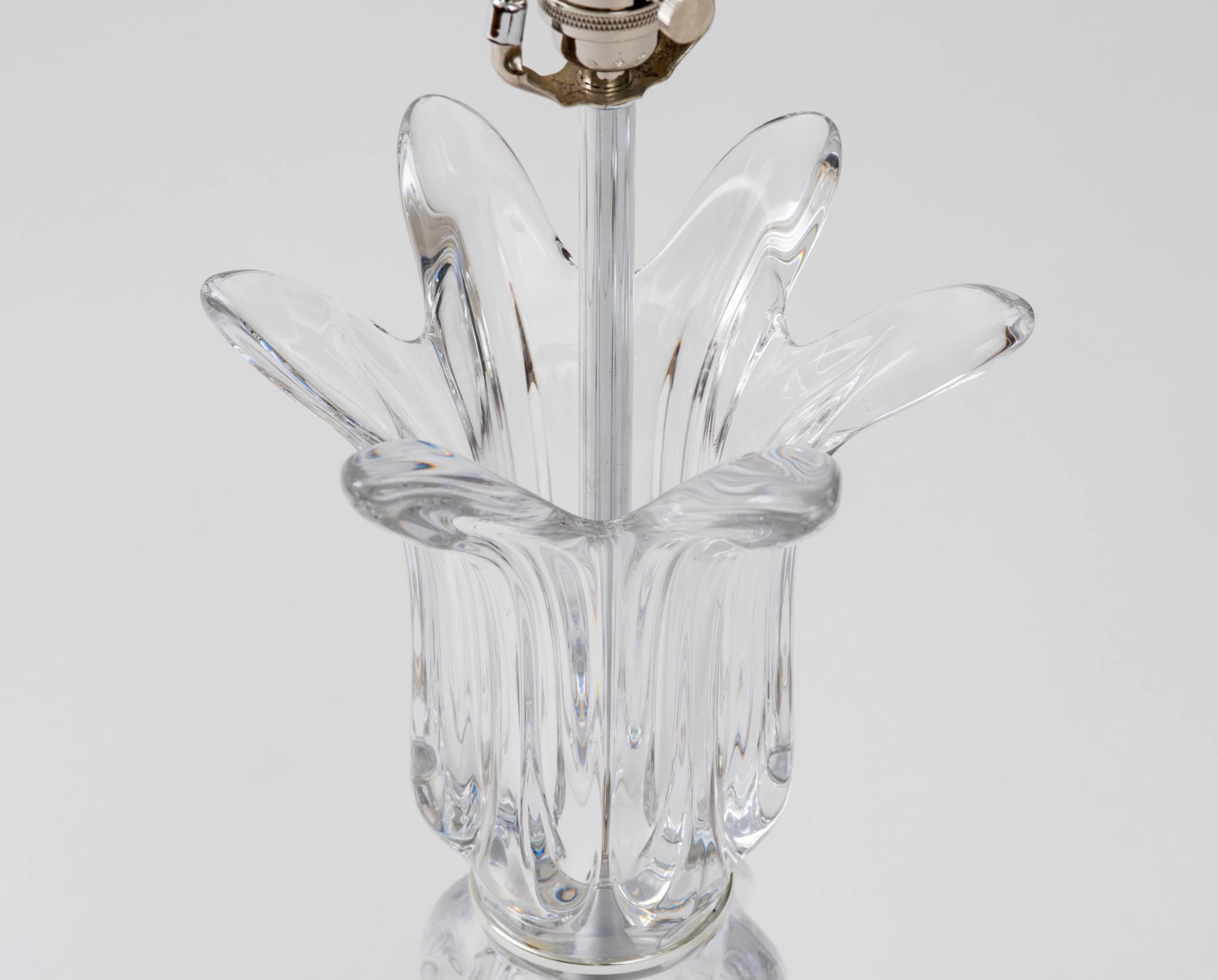 1970er Jahre mundgeblasenes Muranoglas Skulpturale Lampe (Handgefertigt) im Angebot