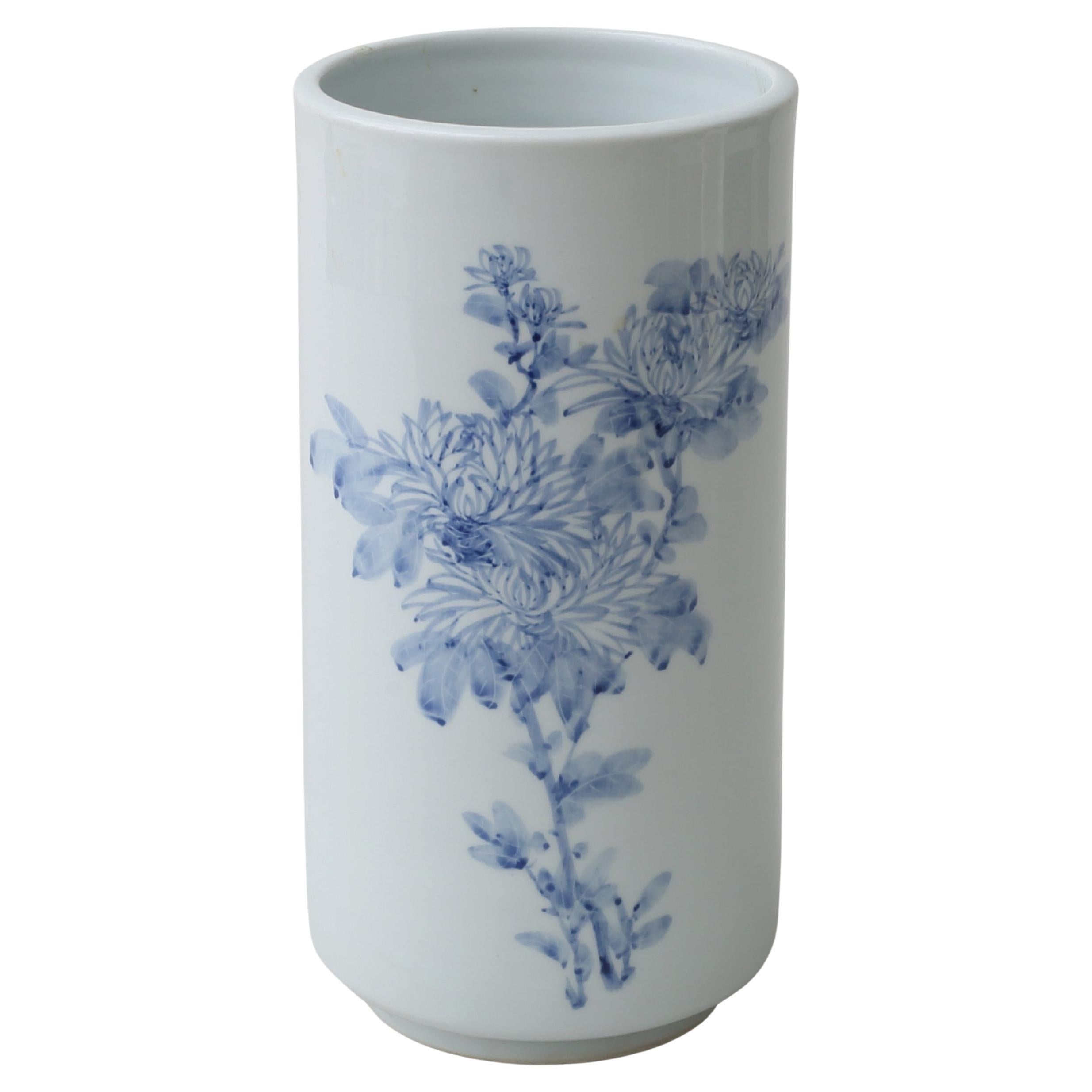 Vaso coreano dipinto a mano degli anni 
70, terracotta