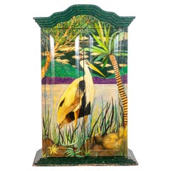1970s Handpainted Mexican Cabinet