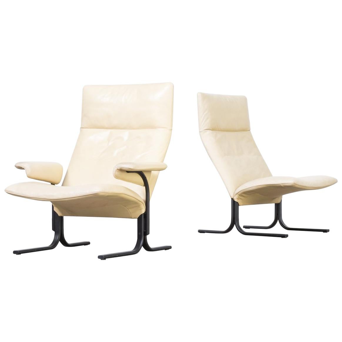 1970s Hans Eichenberger ‘DS 2030’ Lounge Fauteuils for De Sede For Sale