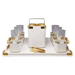 1970s Hans Turnwald Collection Set in Hollywood Regency Style, Made in Germany