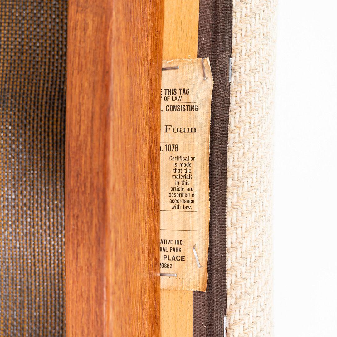 Sedia a dondolo anni '70 Hans Wegner per Tarm Stole of Denmark in teak in vendita 2