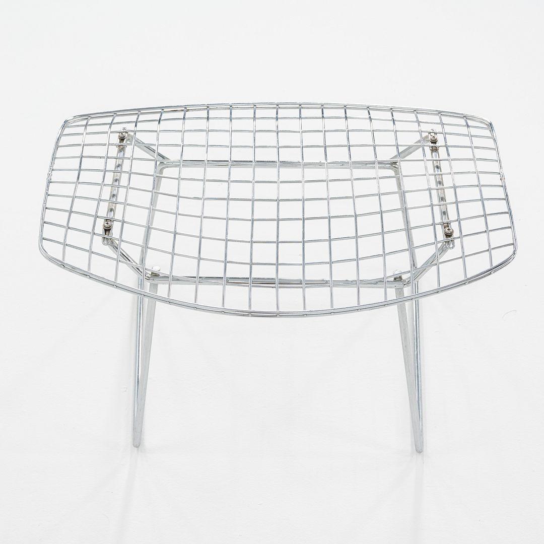 Pouf a forma di uccello di Harry Bertoia per Knoll degli anni '70 in cromo in vendita 4