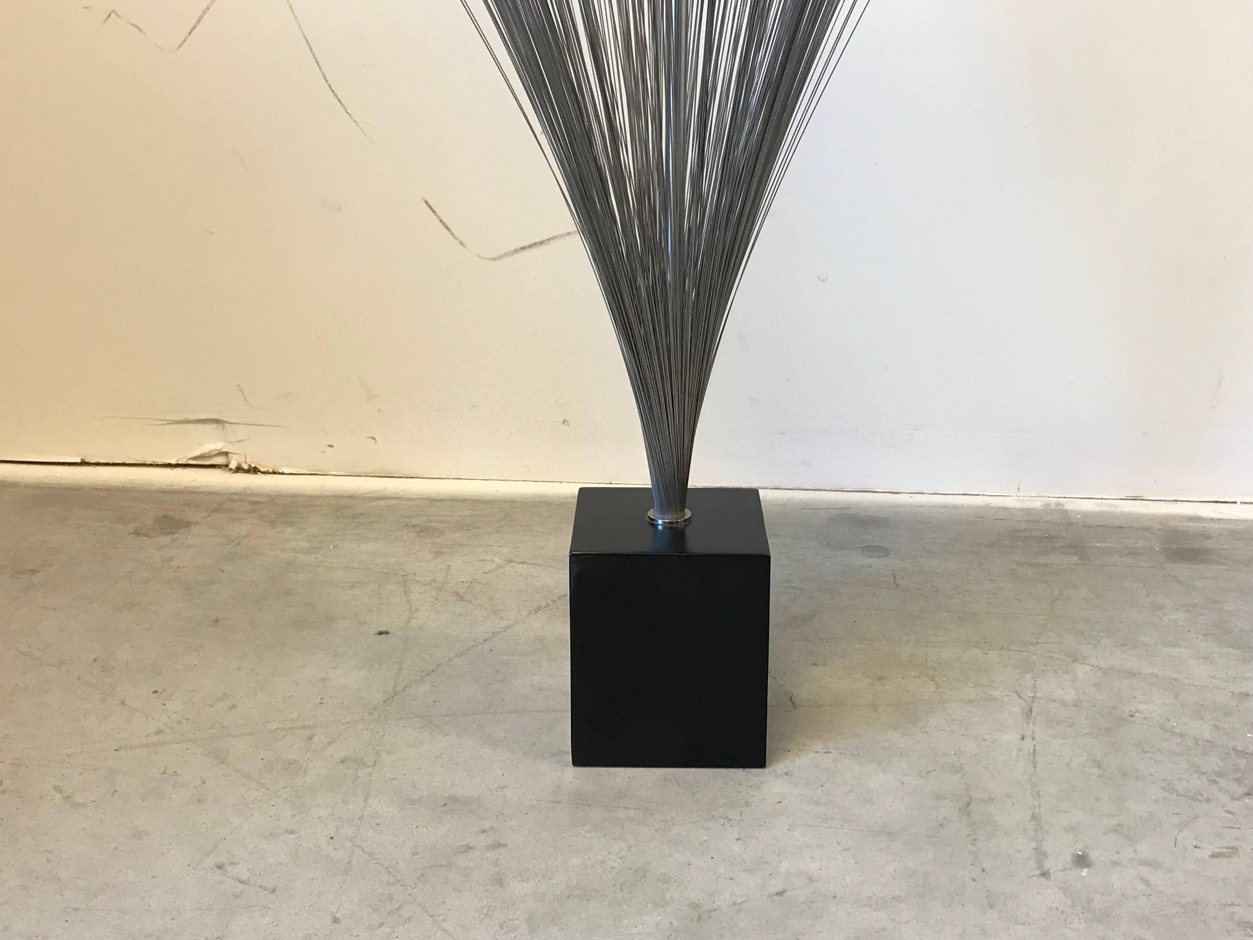 American 1970s Harry Bertoia Style Laurel Lamp