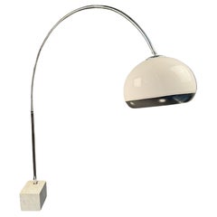 1970s Harvey Guzzini Arc Floor Lamp