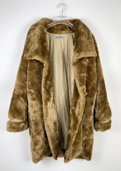 1970's Heavy Fur Teddy Coat