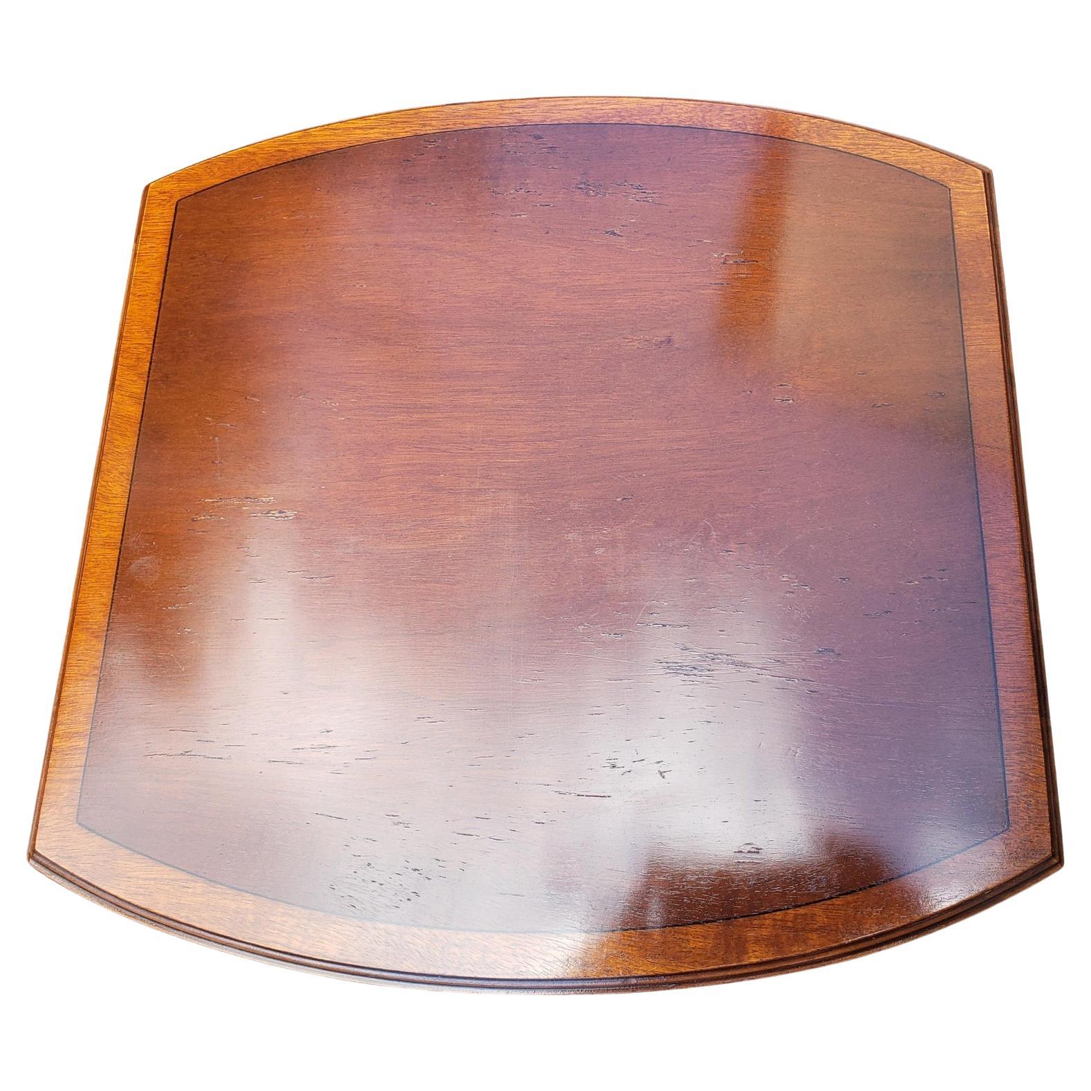 1970s Hekman Mid-Century Modern Oval Nesting Tables, Set of 3 1