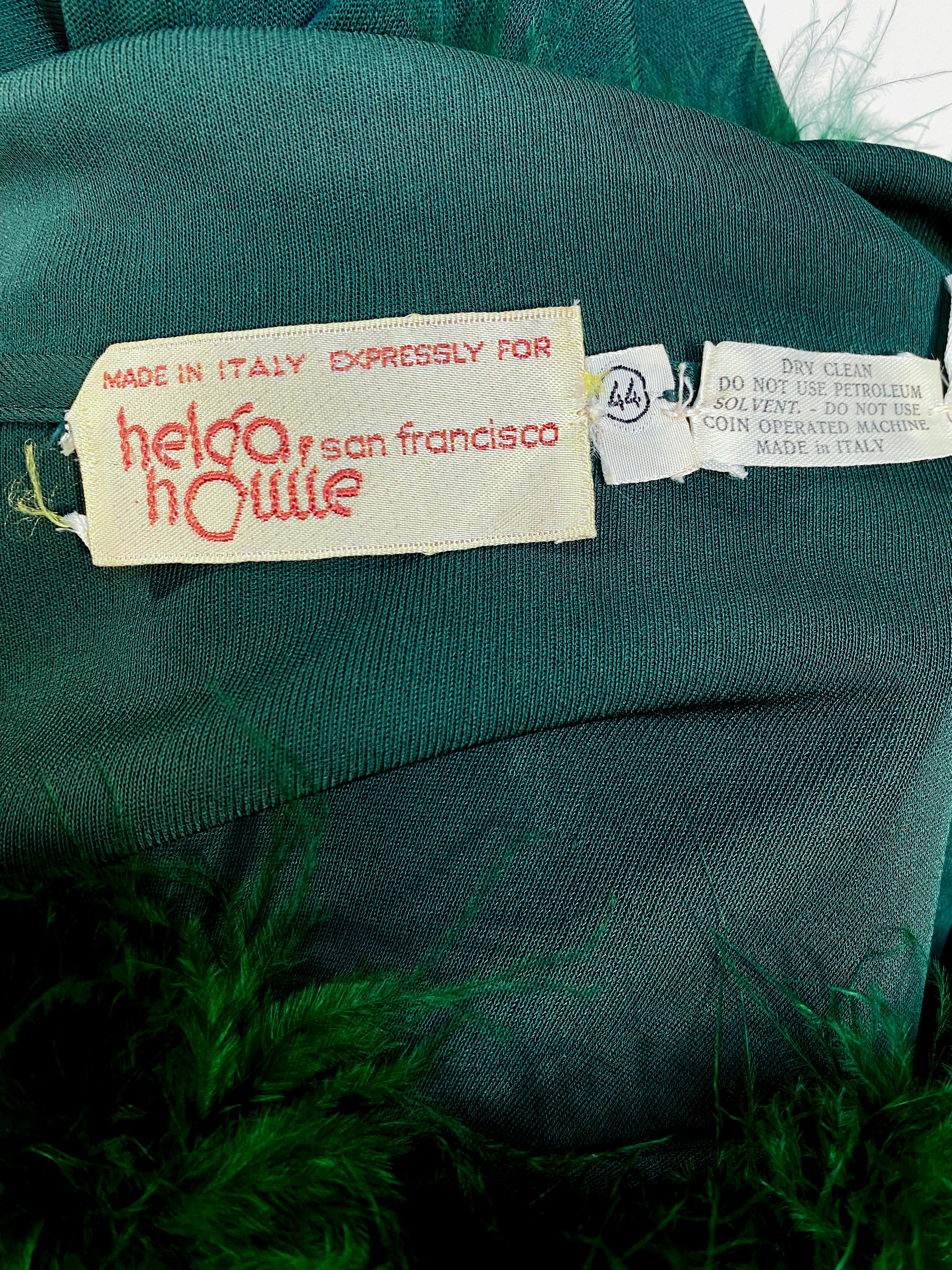 1970s Helga Howie Forest Green Knit Set 2