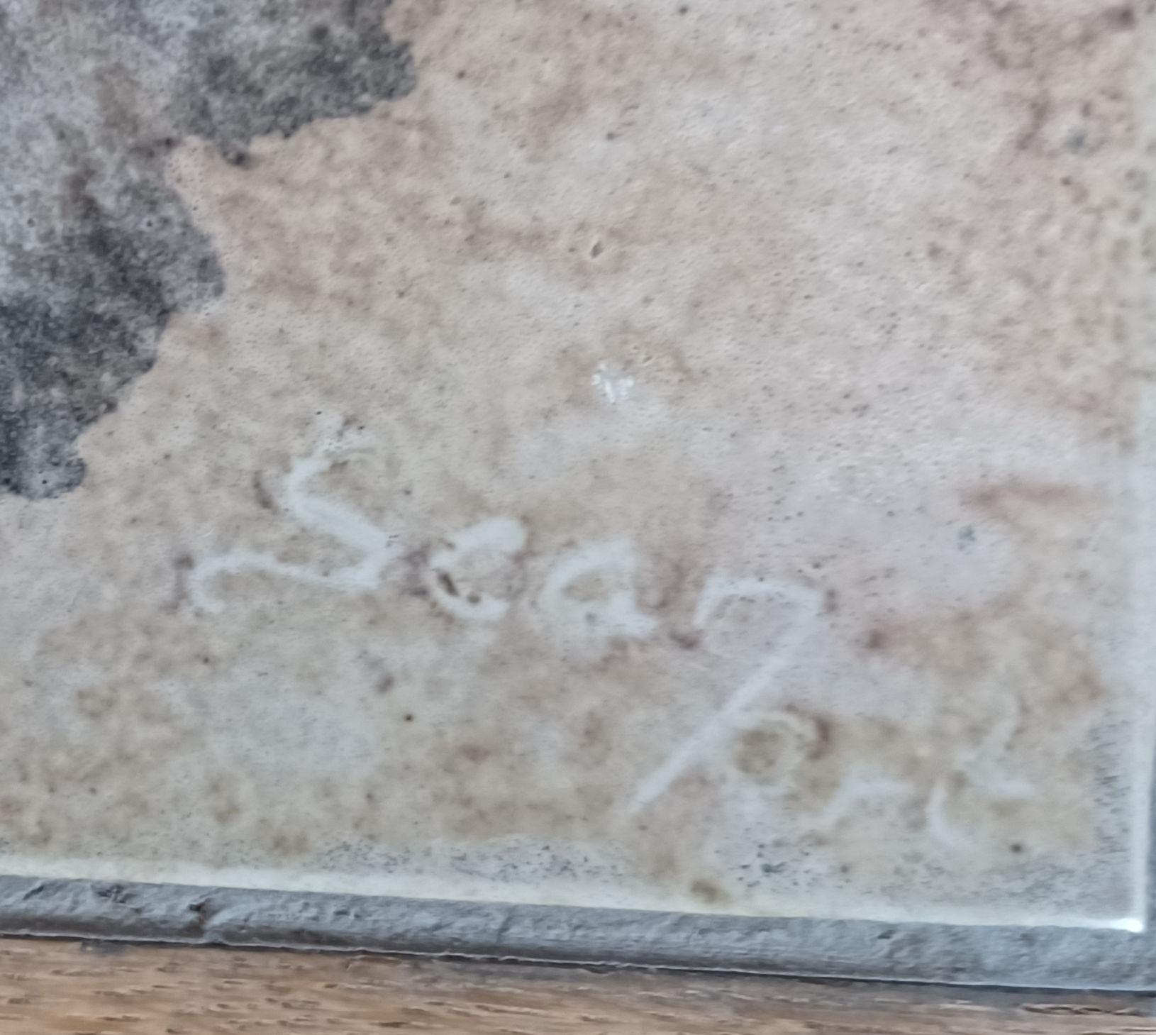 1970's Henning Kjærnulf Brutalist Sidetable in Oak with Søholm Tiles For Sale 3