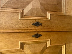 1970s Henning Kjaernulf Sideboard in Oak W/ Rich Carved Details