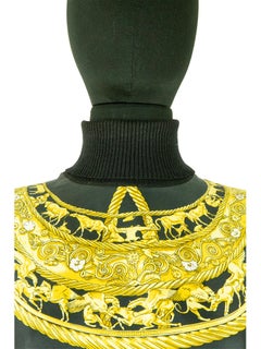1970s Hermès Black Rollneck Jumper