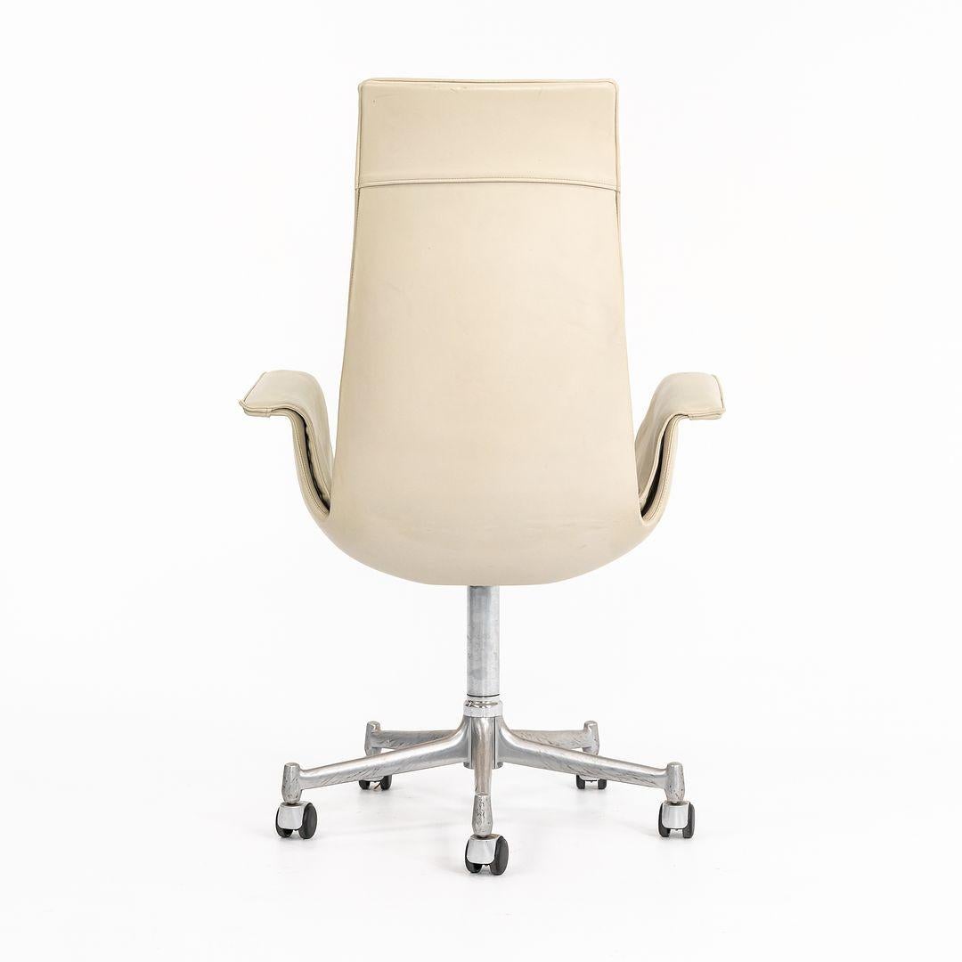 Silla Bird con respaldo alto, años 70, de Preben Fabricius y Jorgen Kastholm Acero en venta