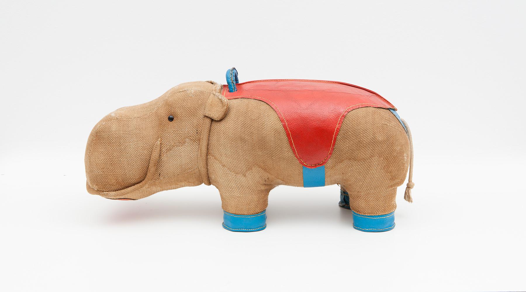1970s High Quality Children Toy 'Hippo' by German Renate Müller 'd' 3