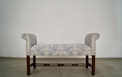 1970's Hollywood Regency Bench