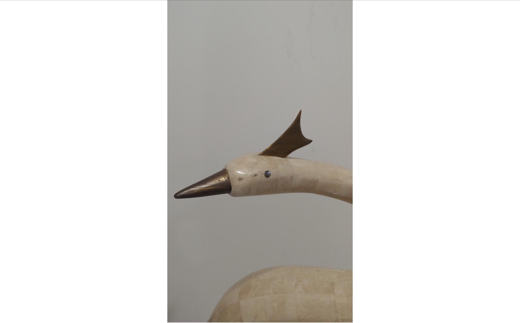 1970s Hollywood Regency Bird Sculptures, a Pair For Sale 2