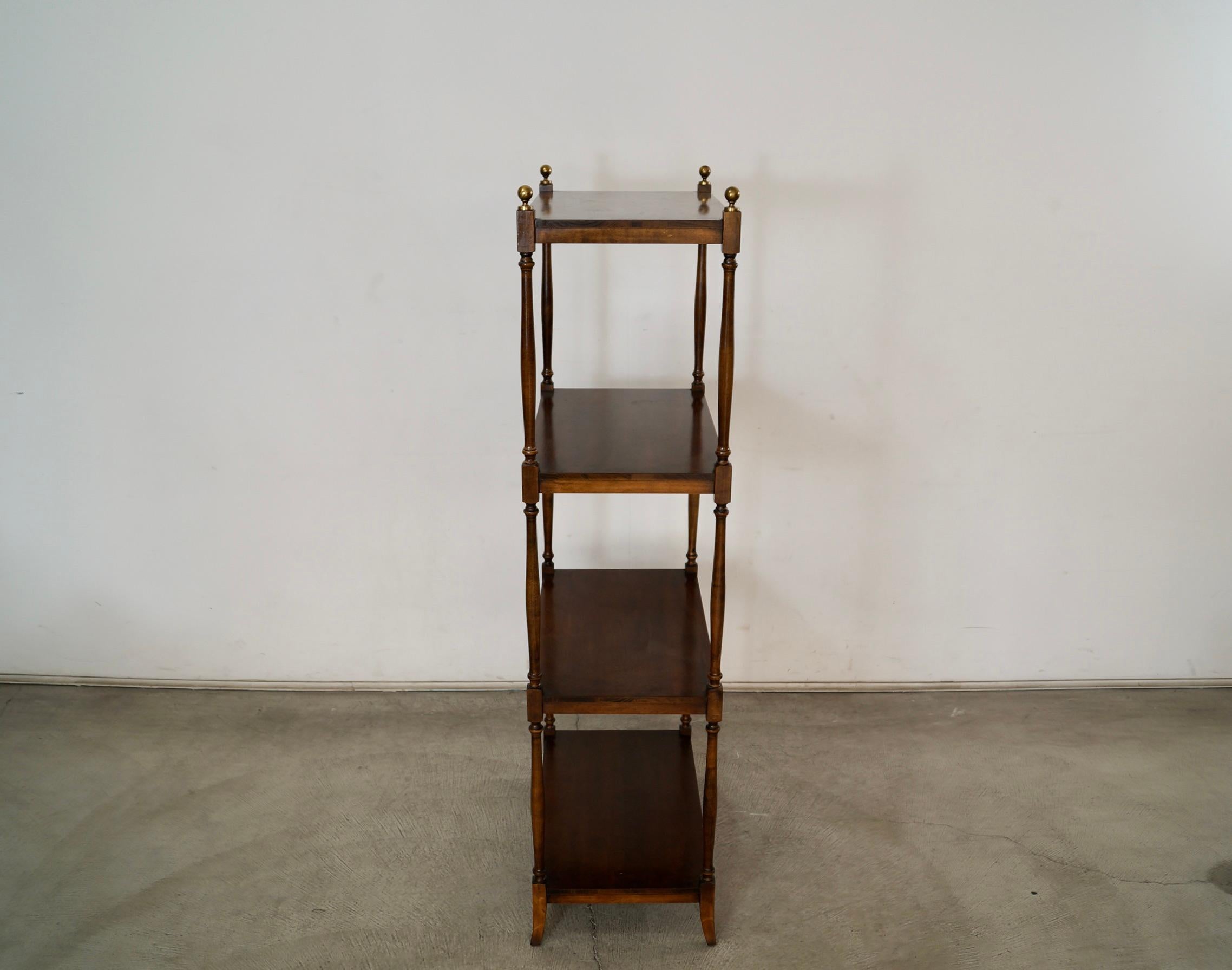 1970's Hollywood Regency Bookshelf by Brandt Furniture 2