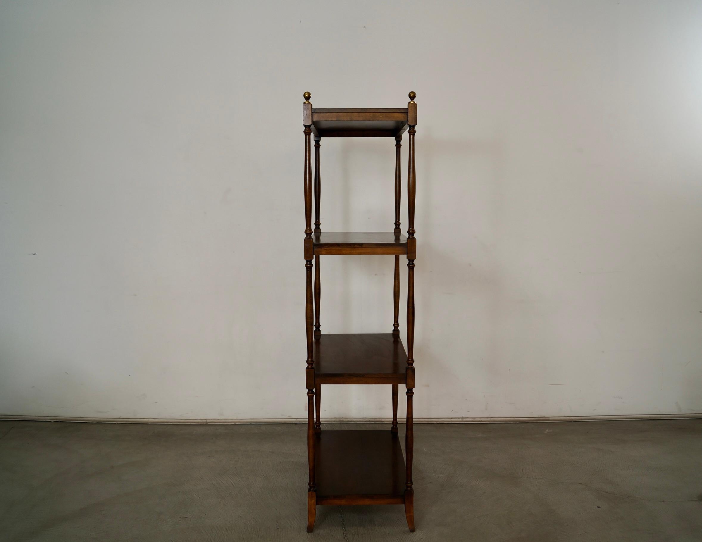 1970's Hollywood Regency Bookshelf by Brandt Furniture 3