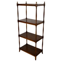 1970's Hollywood Regency Bookshelf by Brandt Furniture