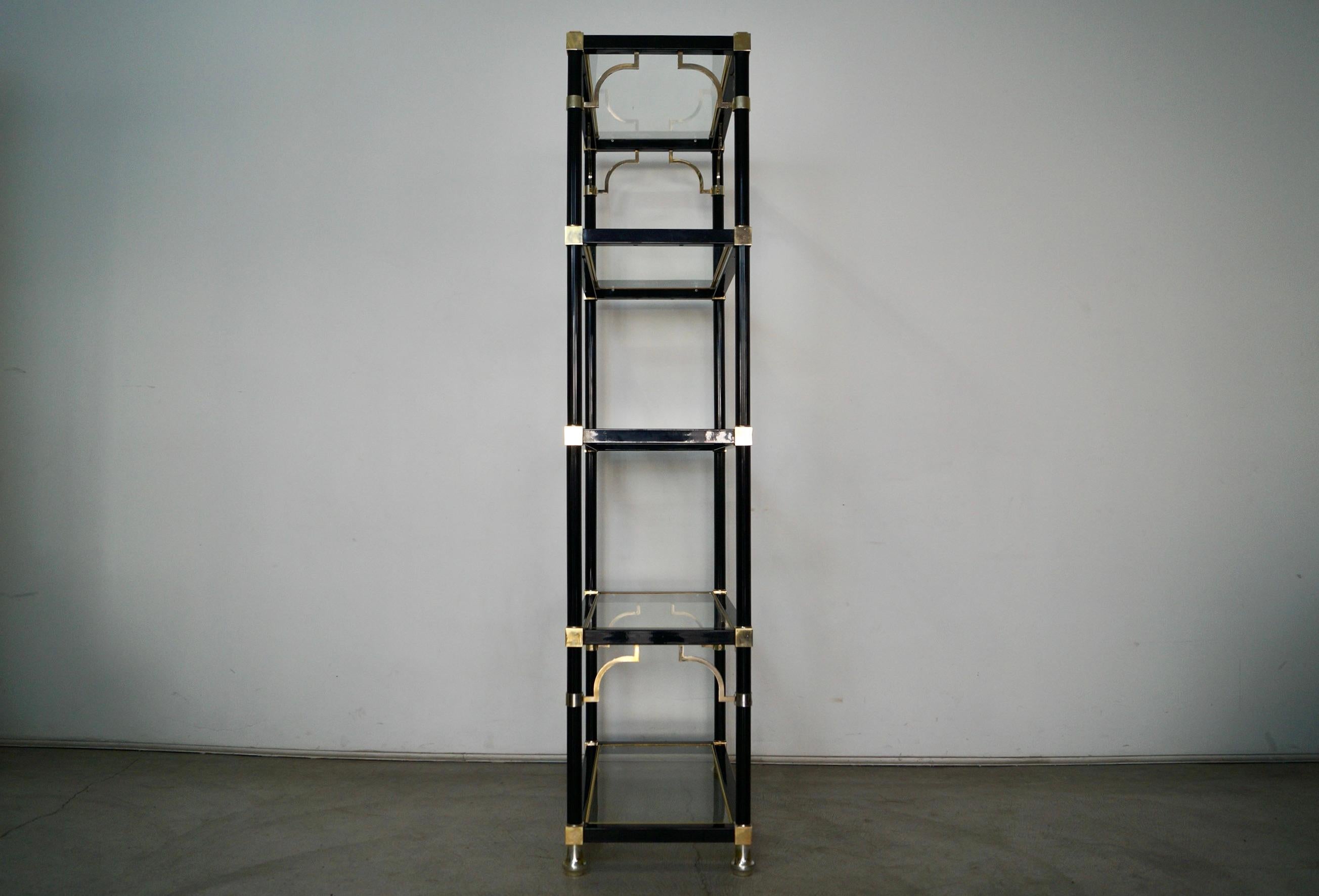 1970's Hollywood Regency Etagere / Shelf  For Sale 2