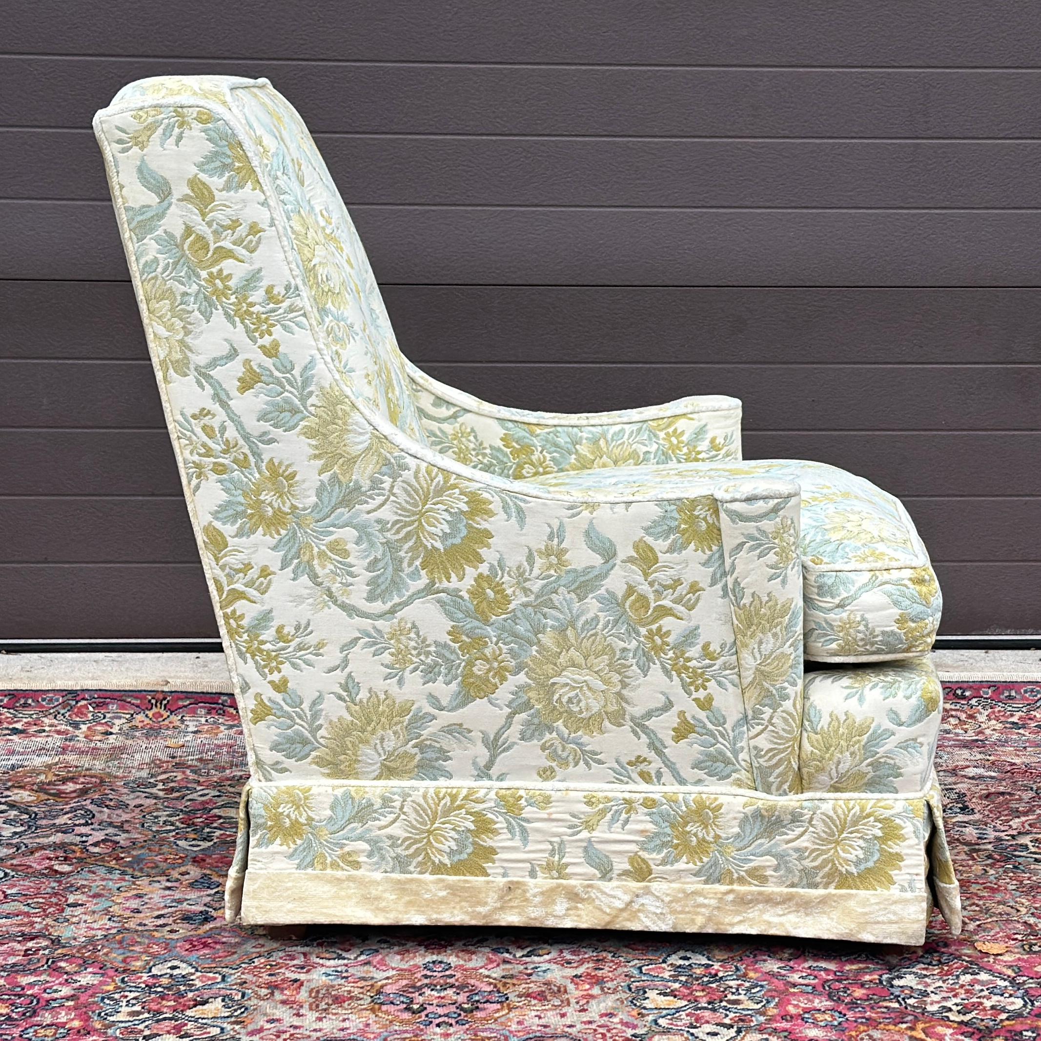 Sillón Hollywood Regency de los años 70 por Tomlinson Furniture finales del siglo XX en venta