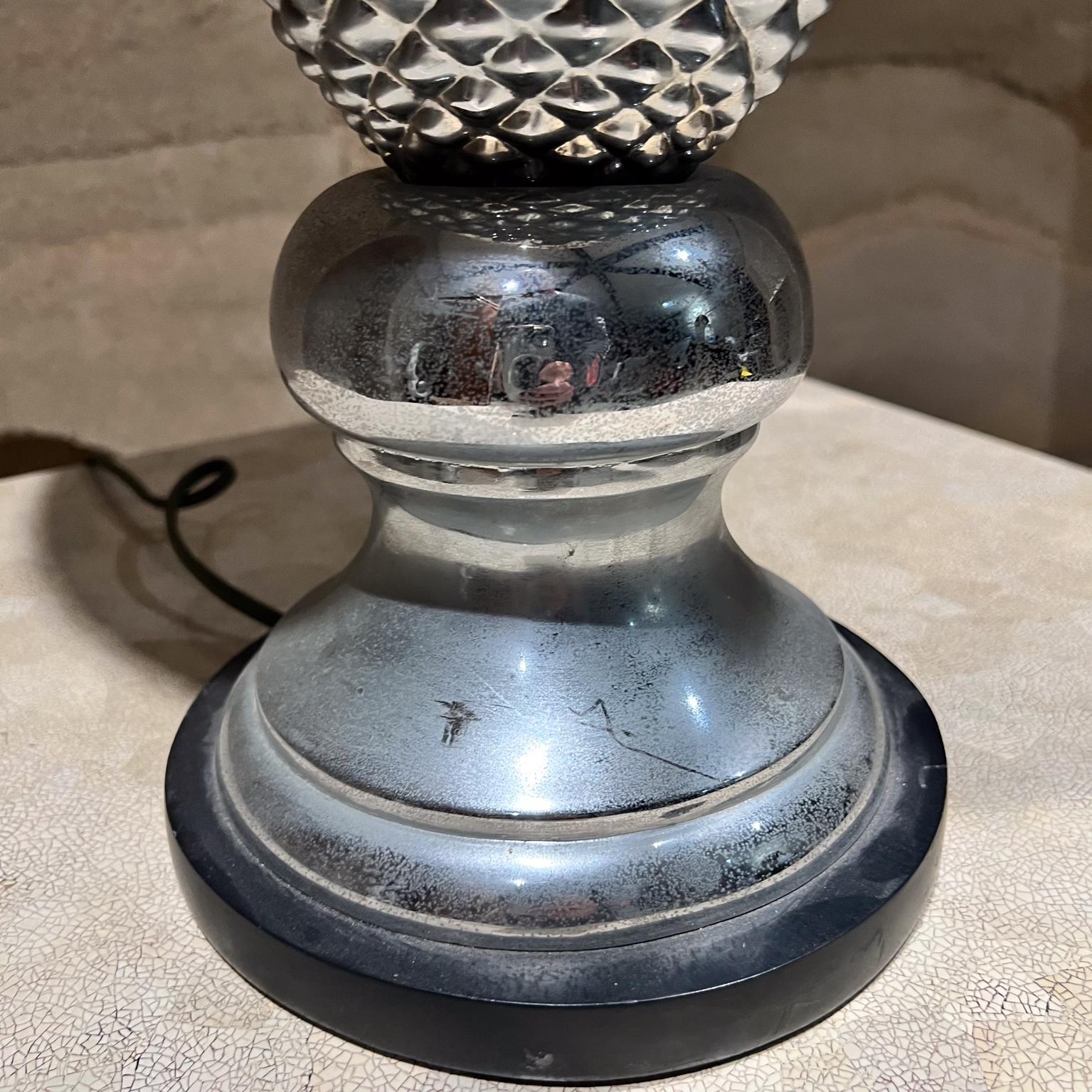 Lampada da tavolo ad ananas Hollywood Regency degli anni '70 in vendita 6