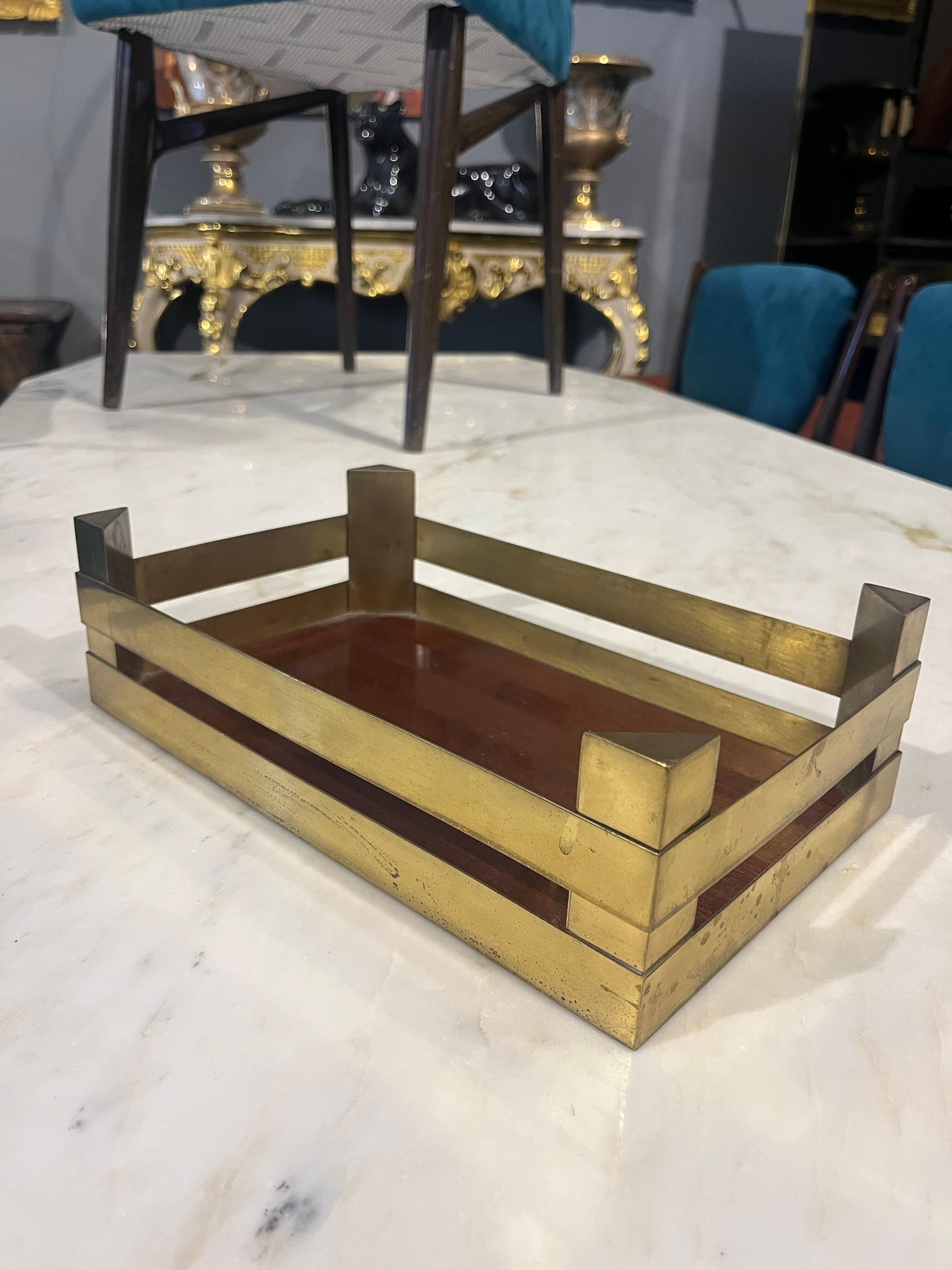 American 1970's Hollywood Regency Tray in vendita