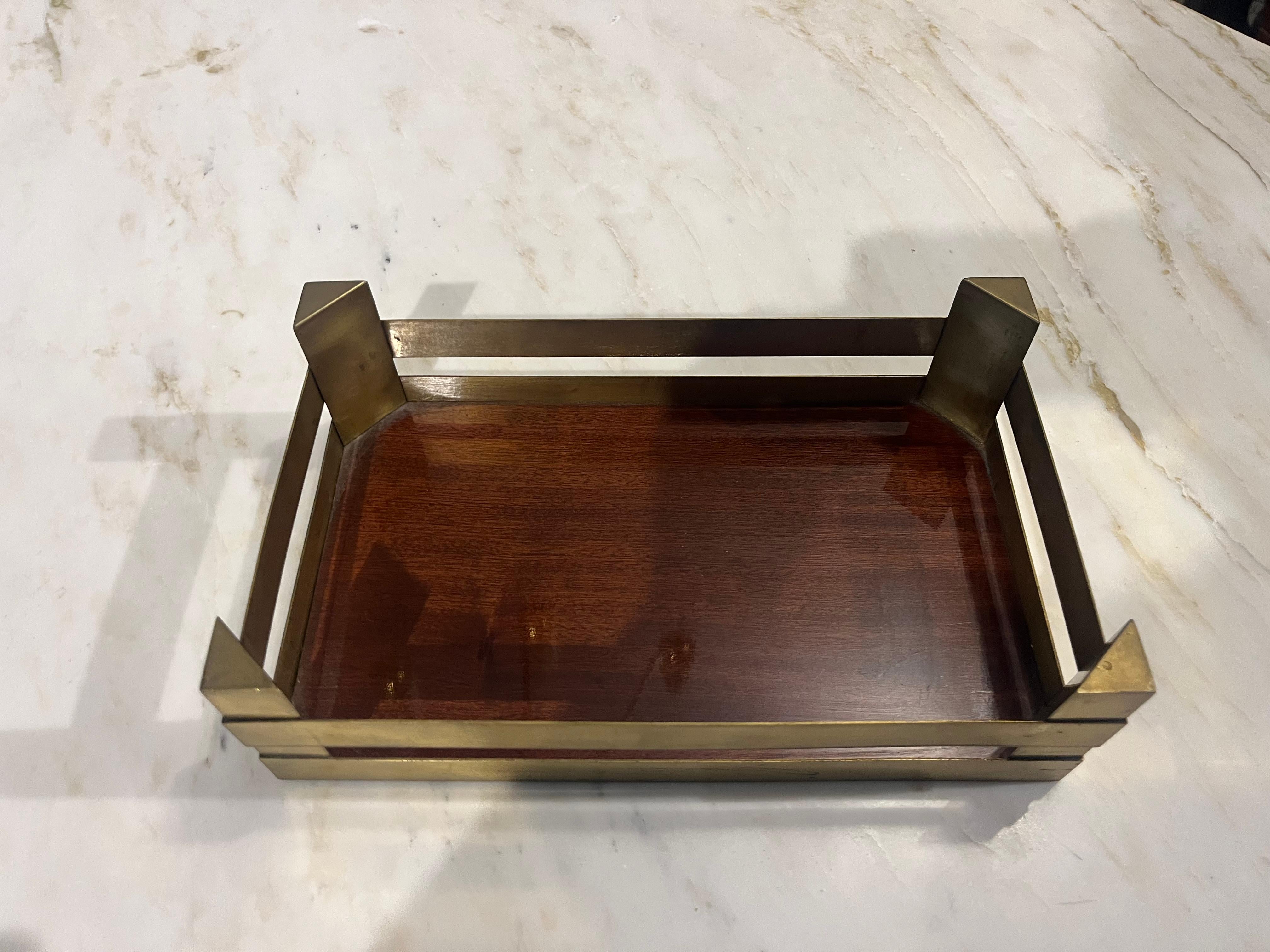Late 20th Century 1970's Hollywood Regency Tray in vendita
