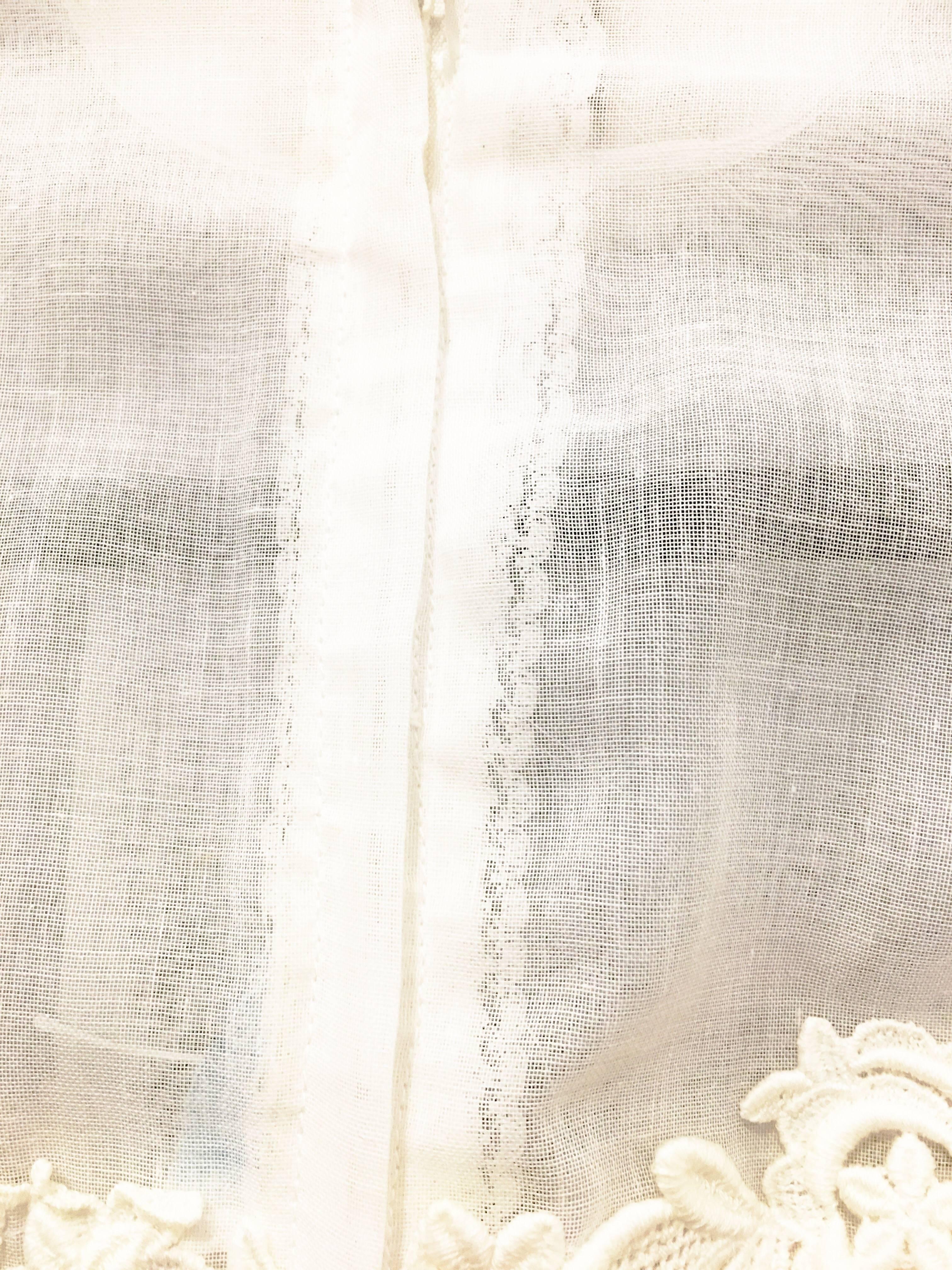 House of Bianchi Floral Wedding Dress, 1970s For Sale 6