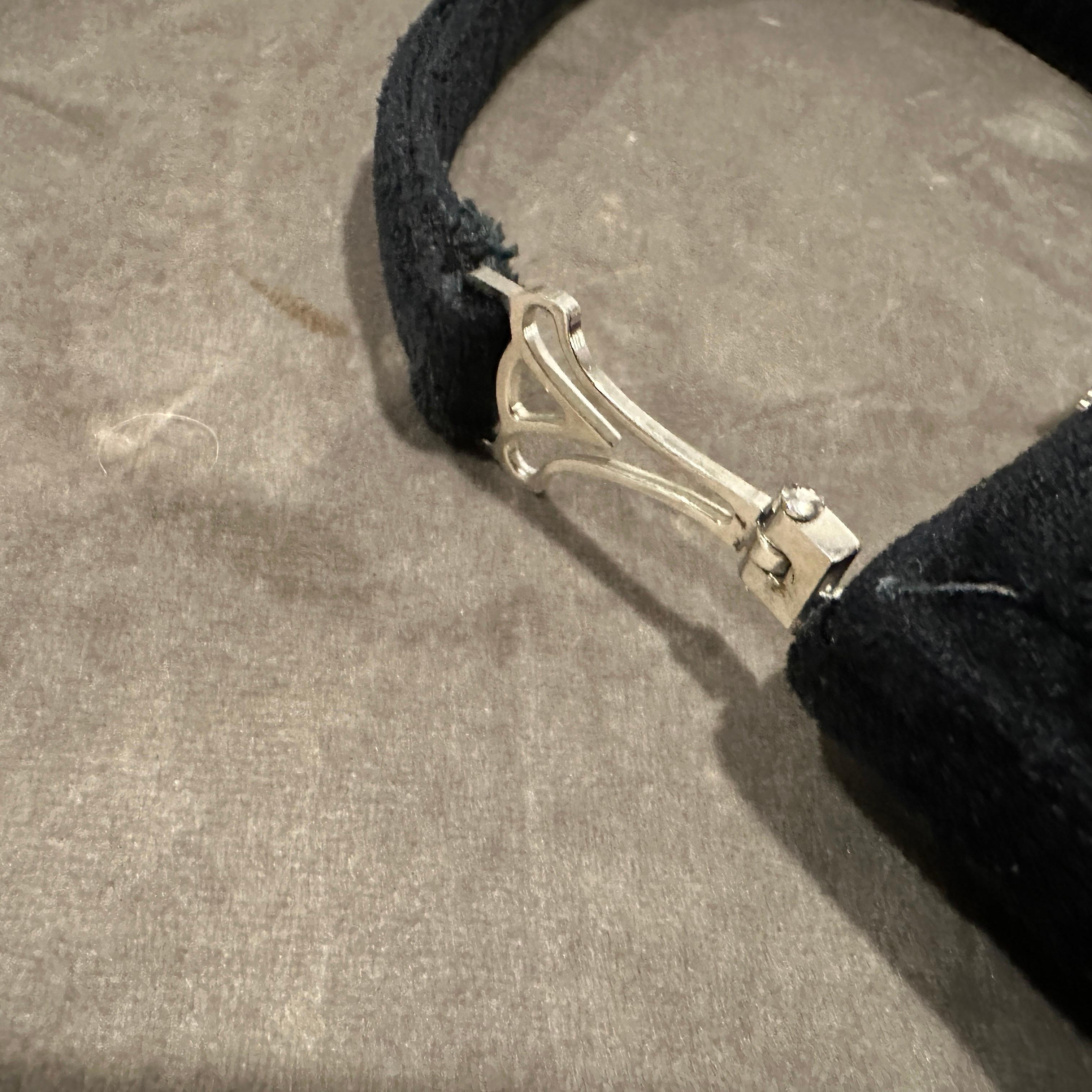 1970er Jahre Ikonische Handtasche aus schwarzem Samt von Roberta di Camerino im Angebot 7