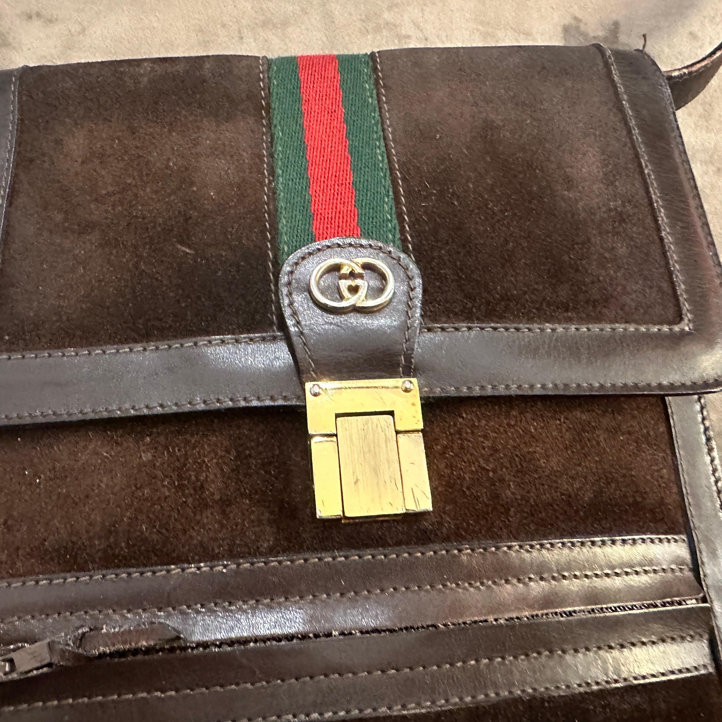 1970S Iconic Gucci Men's Bag For Sale 8