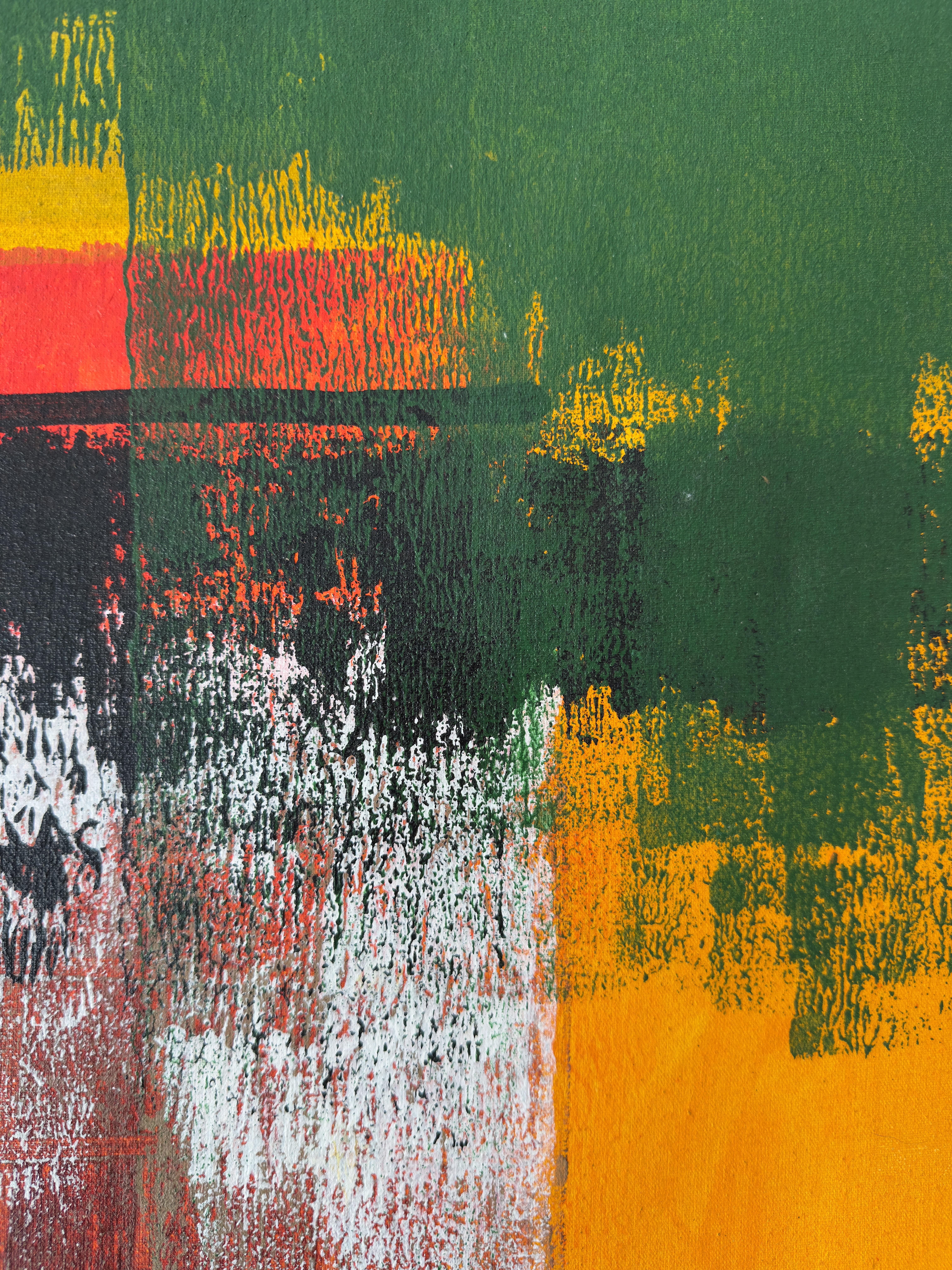 1970 Icone peinture abstraite du milieu du siècle moderne par l'artiste Unknown 7