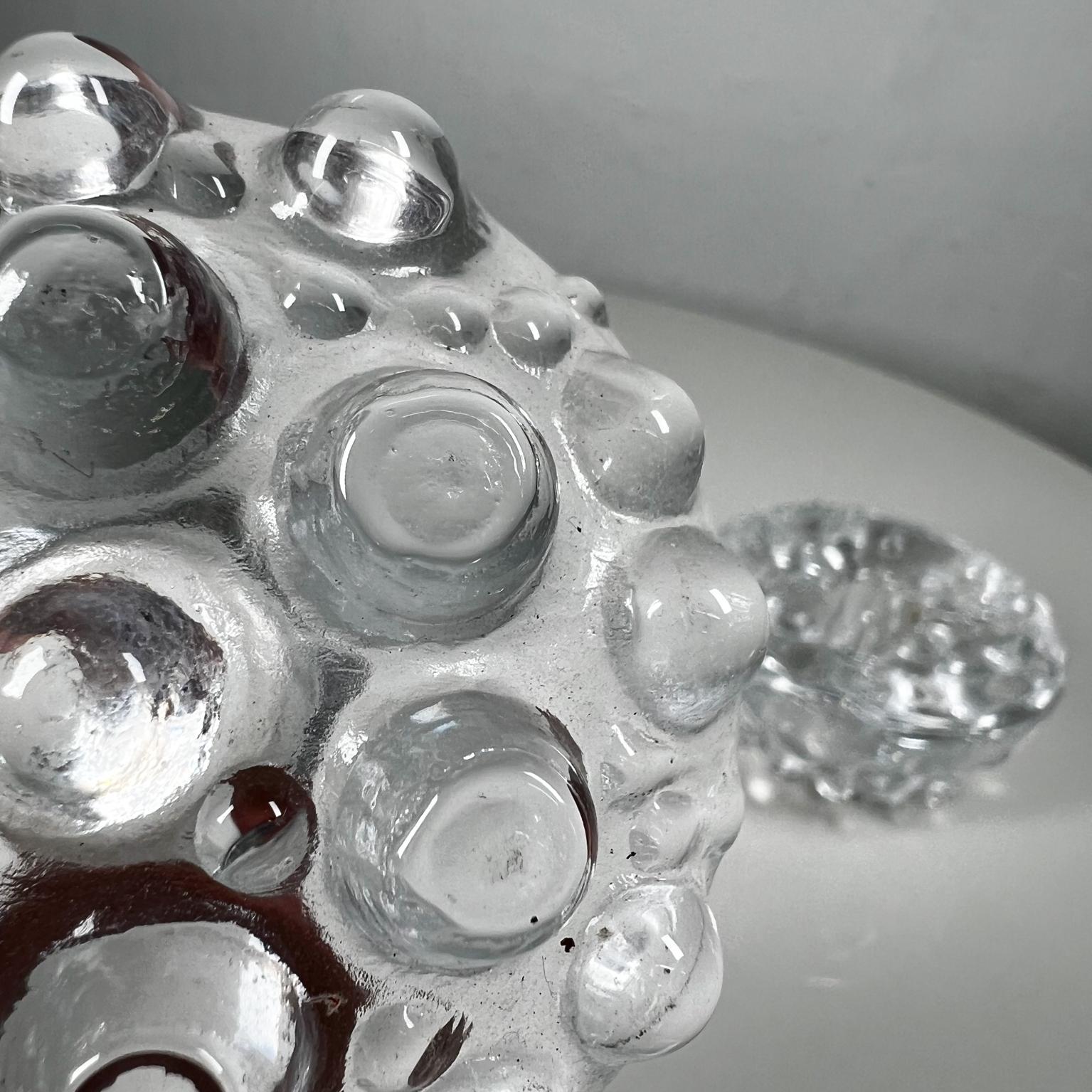 1970 Iittala Tapio Wirkkala Set de bougeoirs en verre Finlande en vente 5