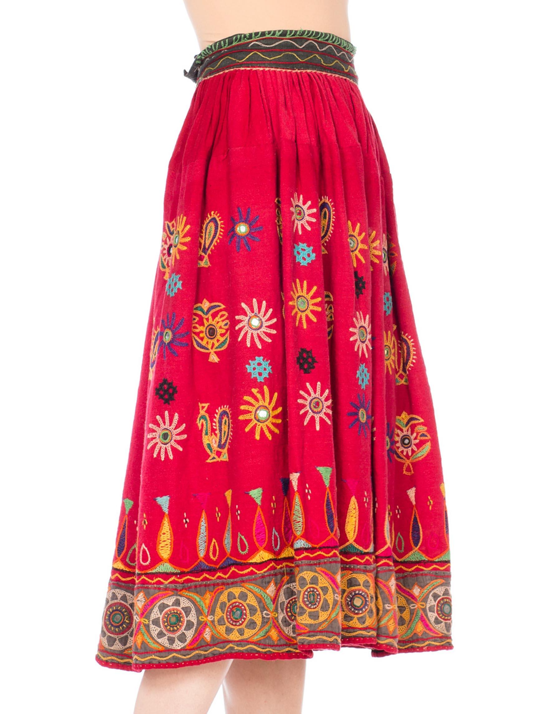 embroidered skirt india