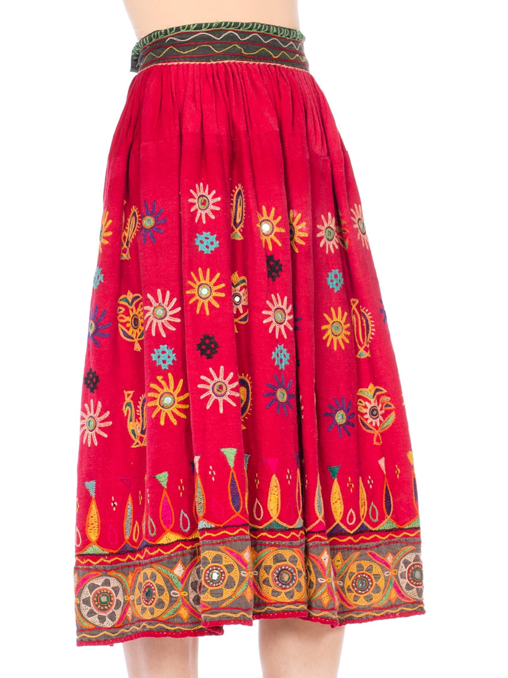 indian cotton skirts