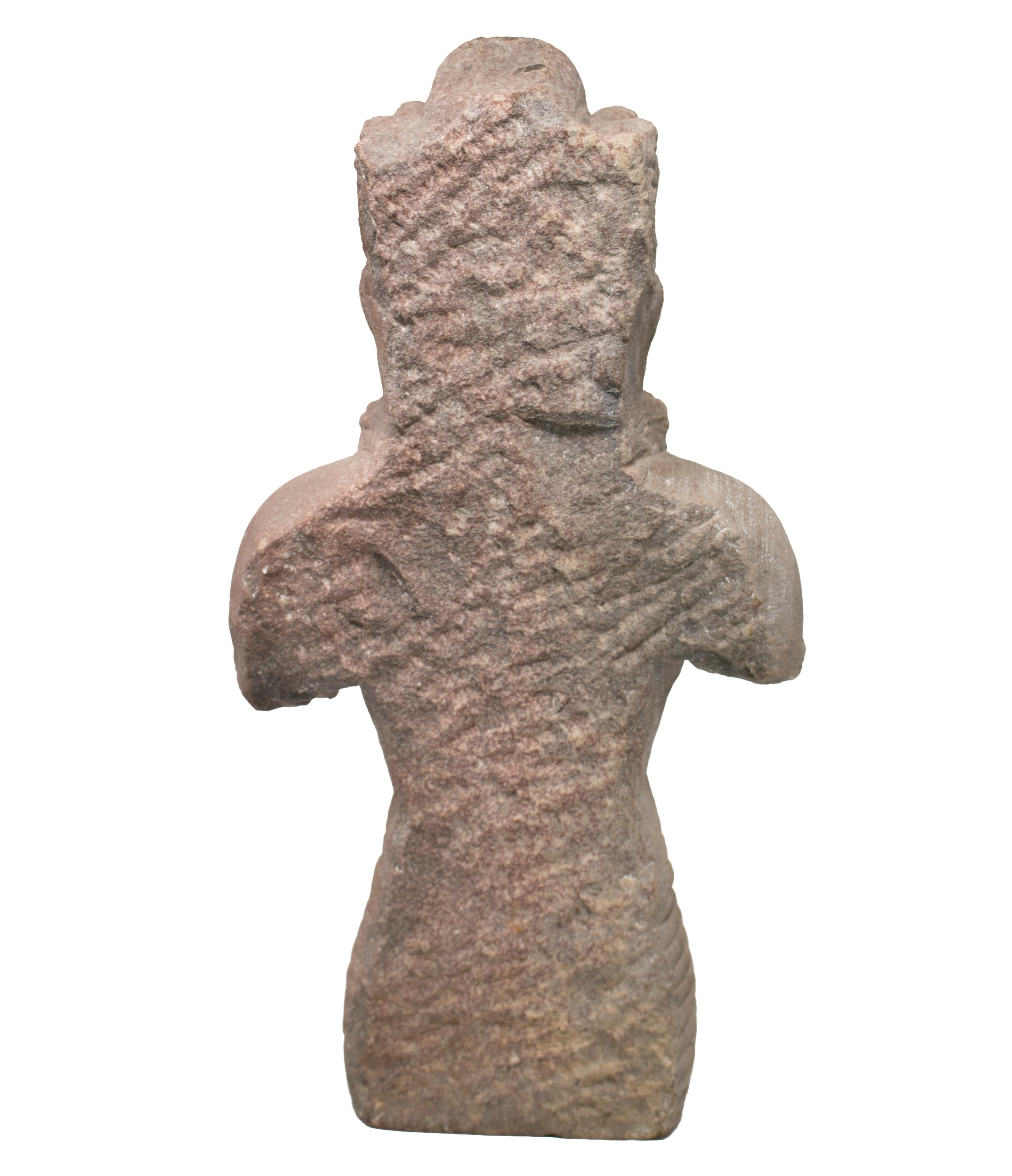 1970er Jahre indischen Khajuraho Liebe Tempel Torso Hand geschnitzt Sandstein-Skulptur im Zustand „Gut“ in Marbella, ES