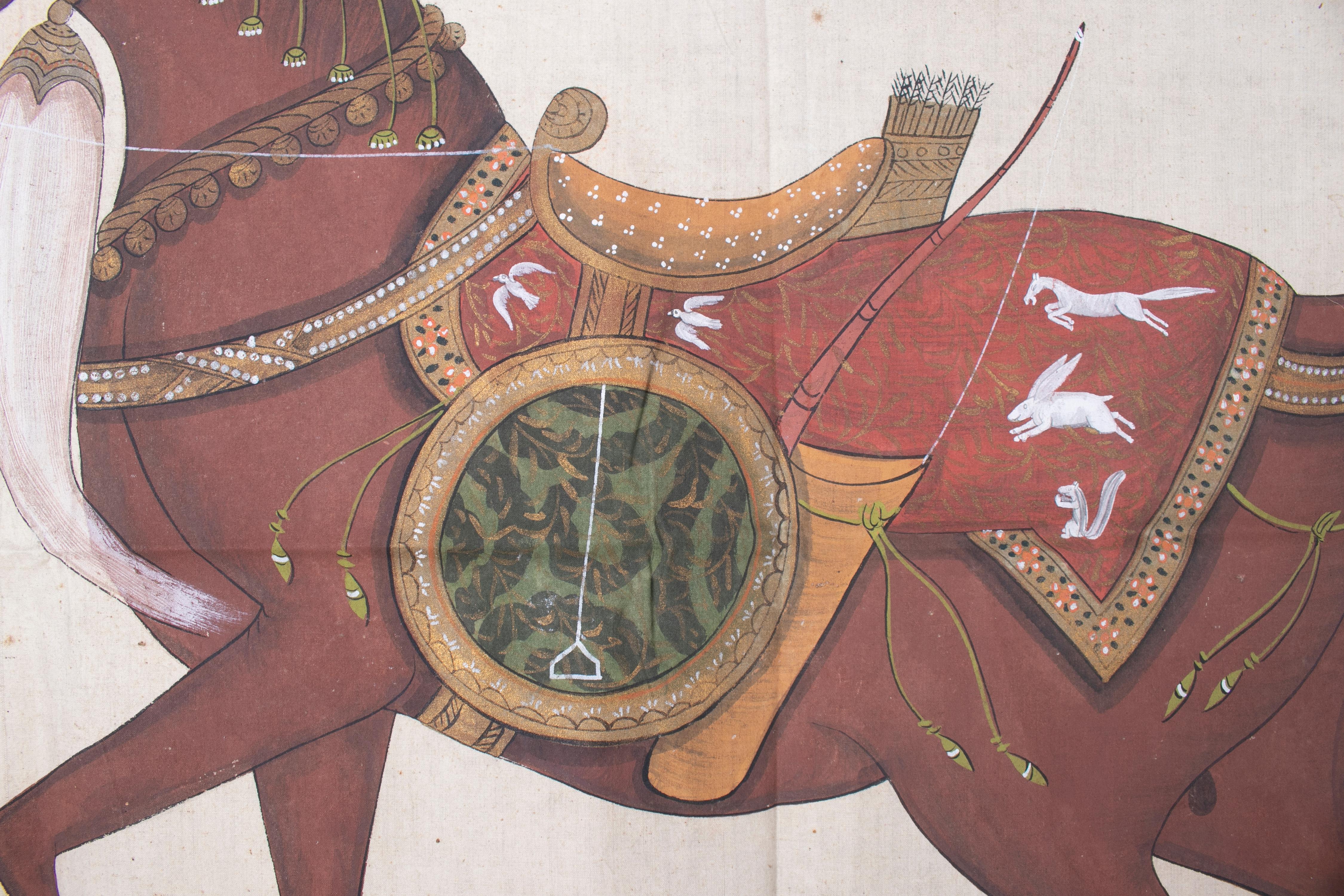 20th Century 1970s Indian Painting 