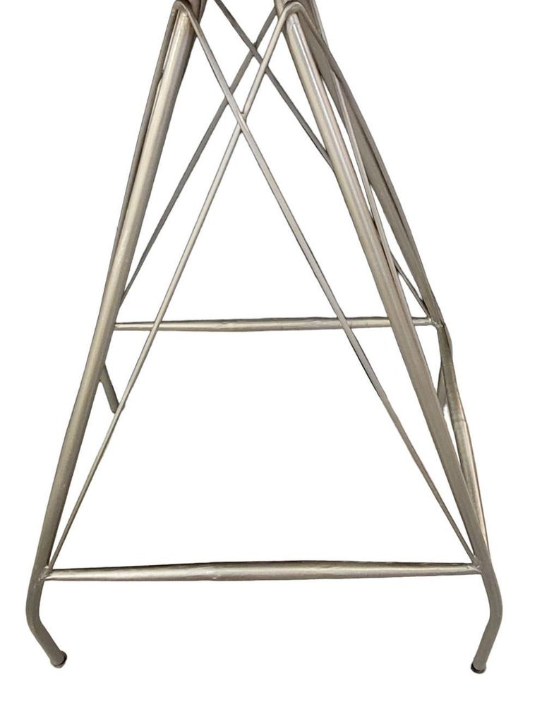 1970s Industrial Bar on Metal Stand For Sale at 1stDibs