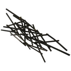 1970s Industrial Metal Wall Sculpture