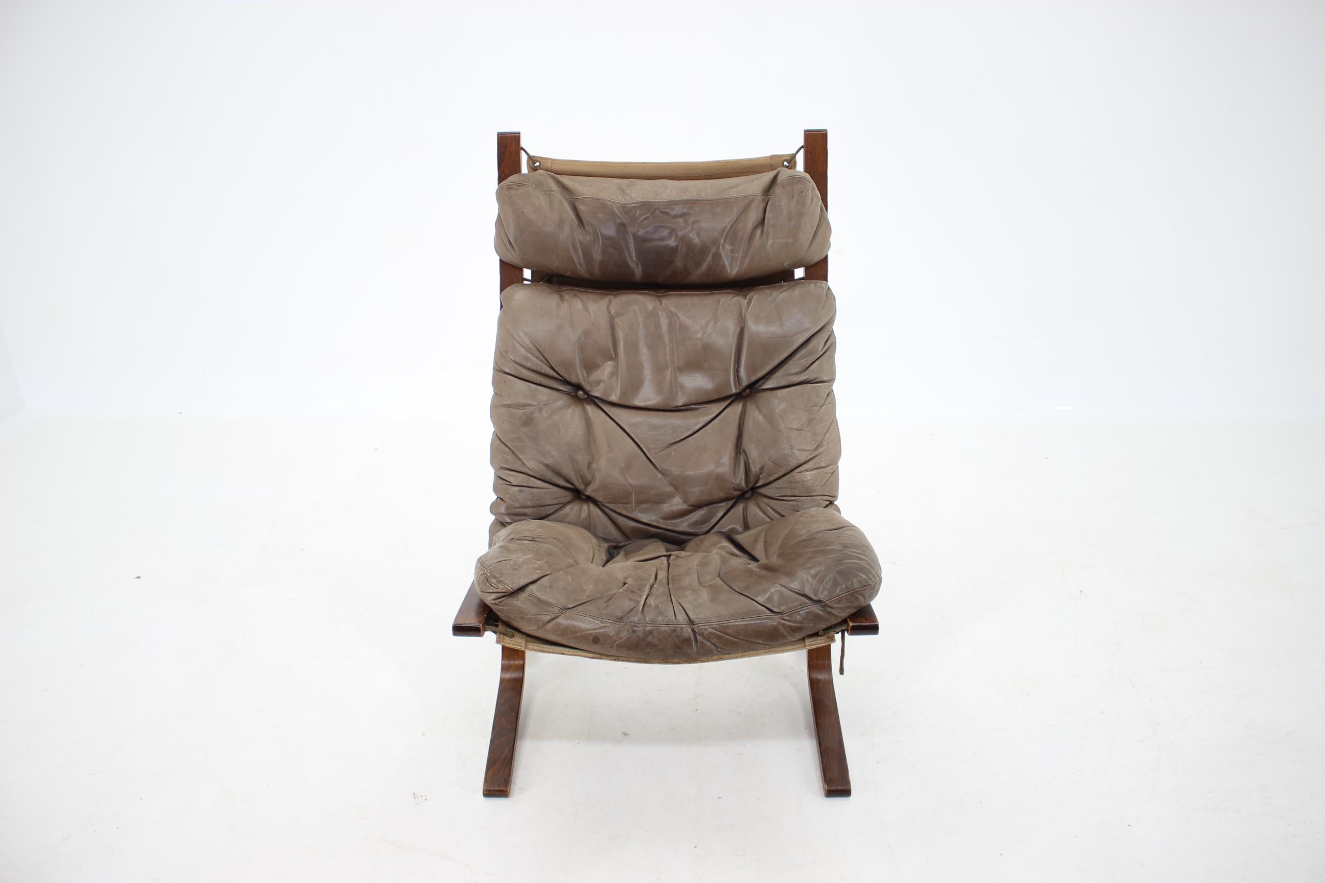 Mid-Century Modern 1970s Ingmar Relling Siesta Chair for Westnofa, Norway