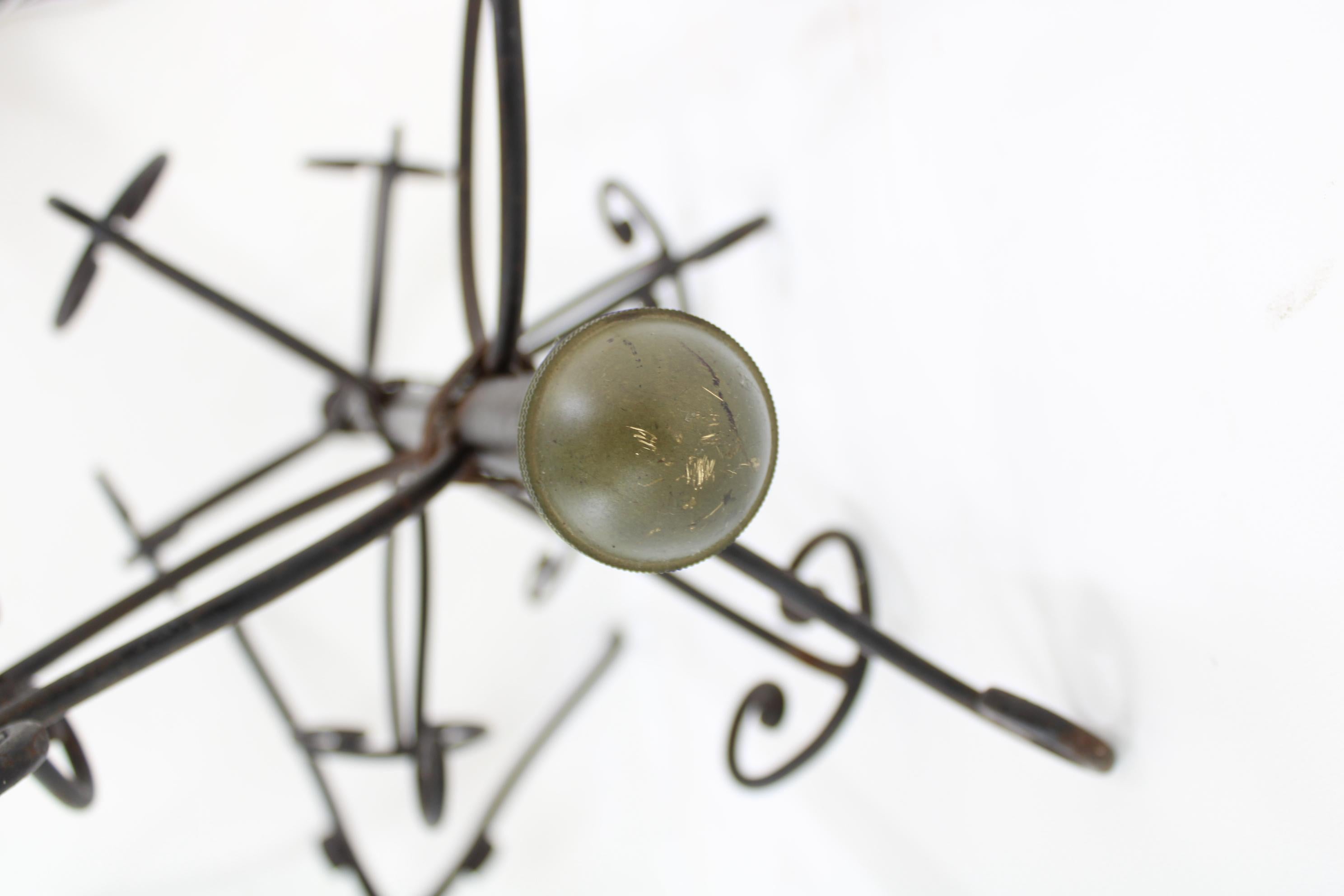 1970s Iron Coat Hanger, Italy For Sale 9