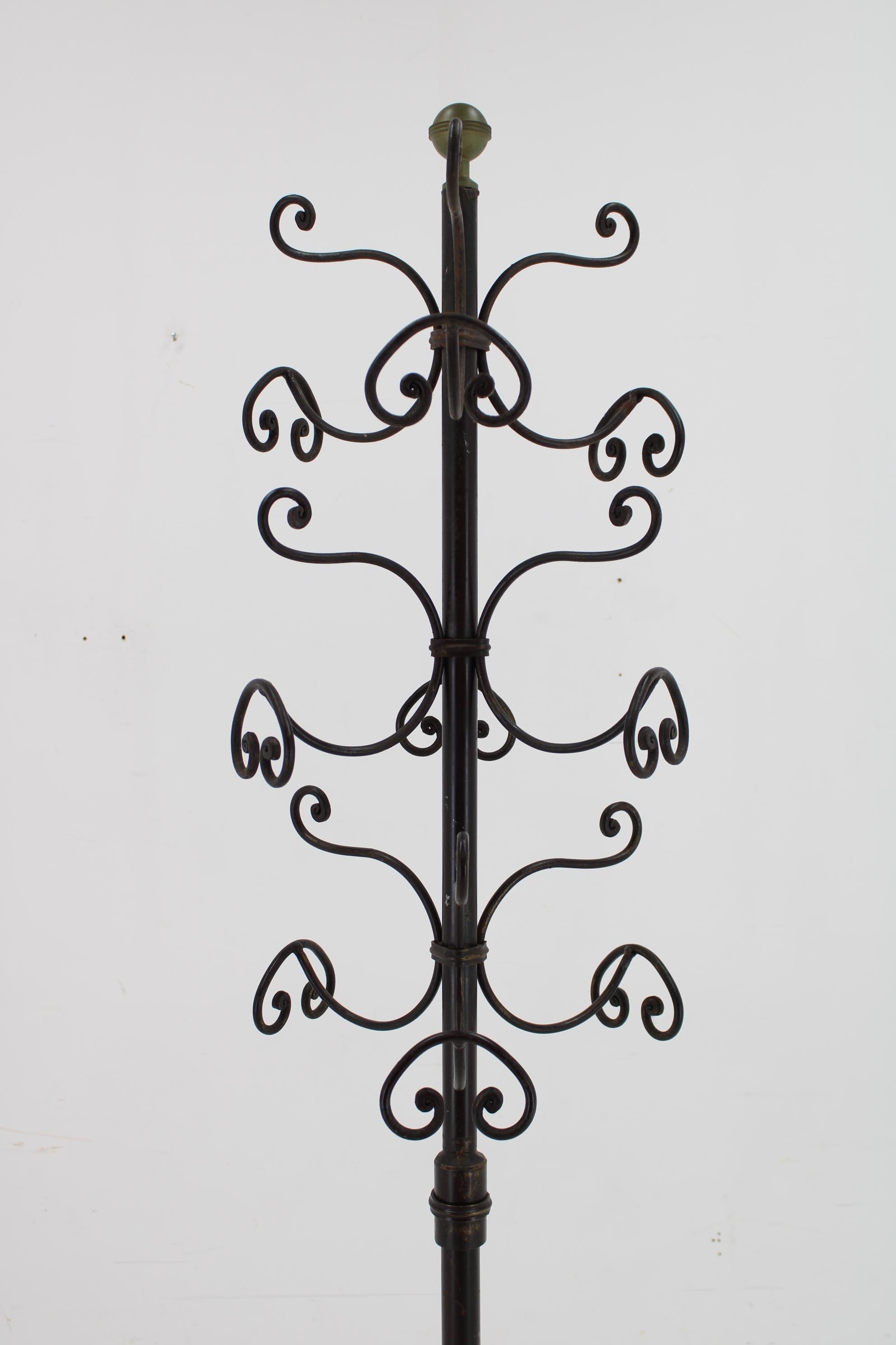 Italian 1970s Iron Coat Hanger, Italy For Sale