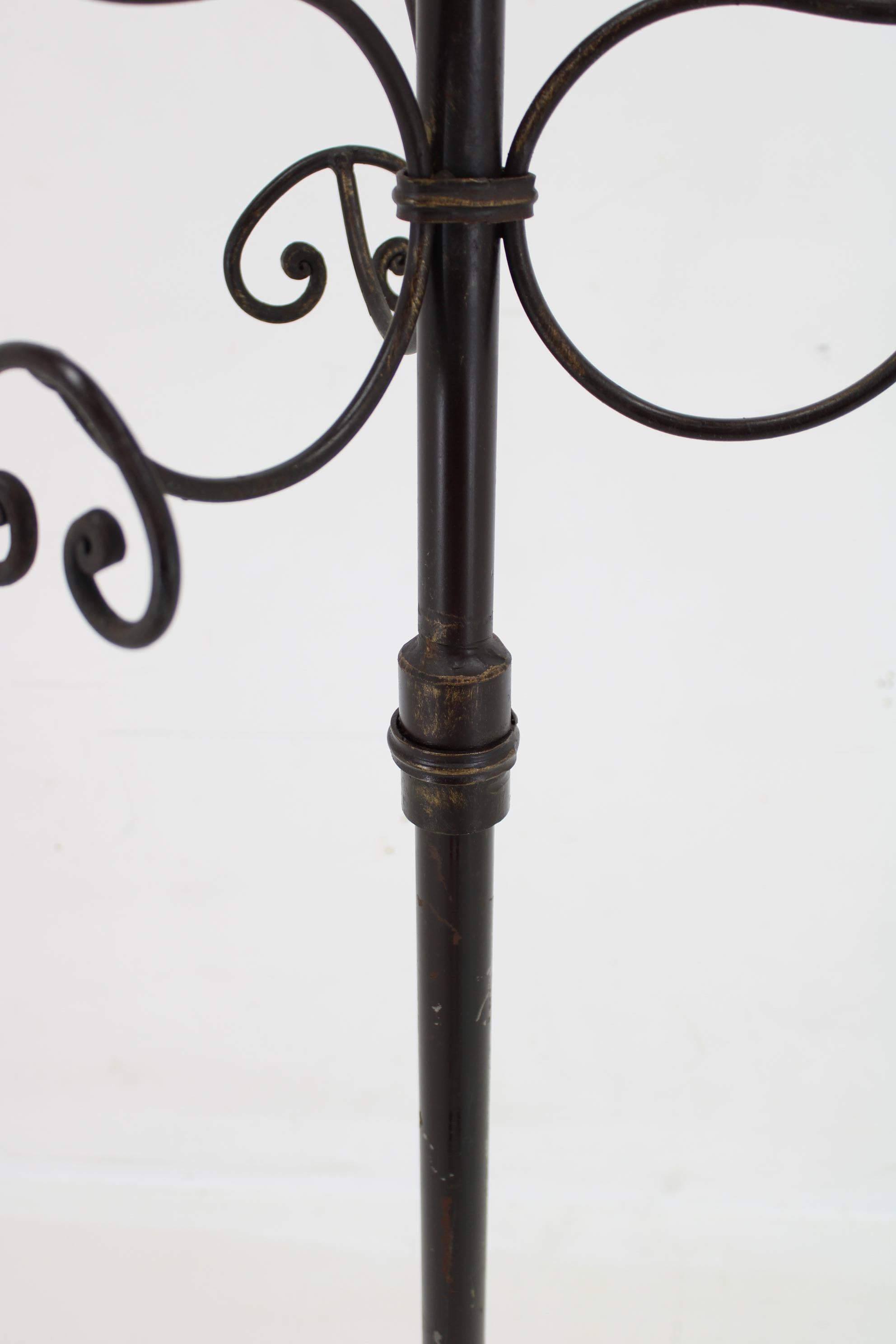 1970s Iron Coat Hanger, Italy For Sale 1