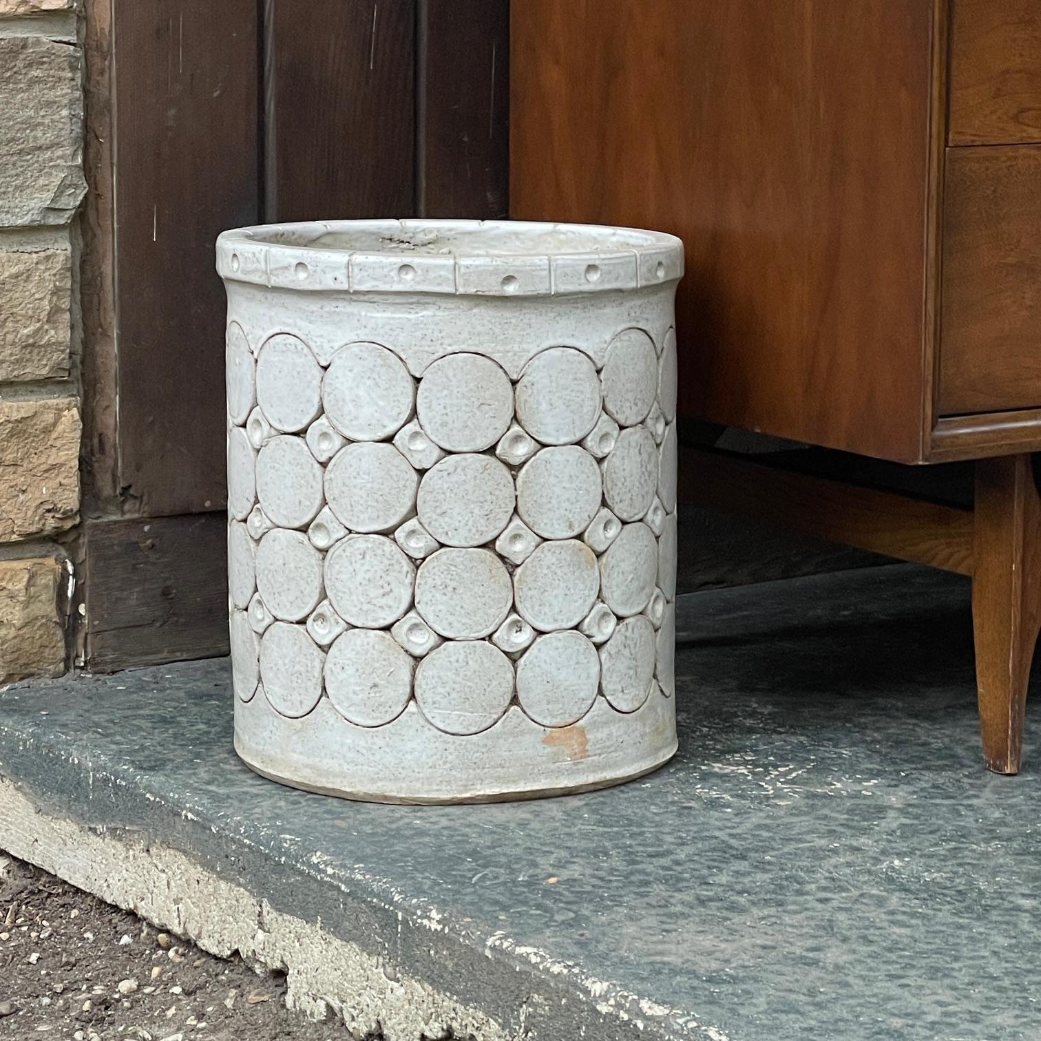 Mid-Century Modern 1970s ISLA Del SOL Ceramic Planter Hal Lasky Puerto Rico Vintage Caribbean MCM