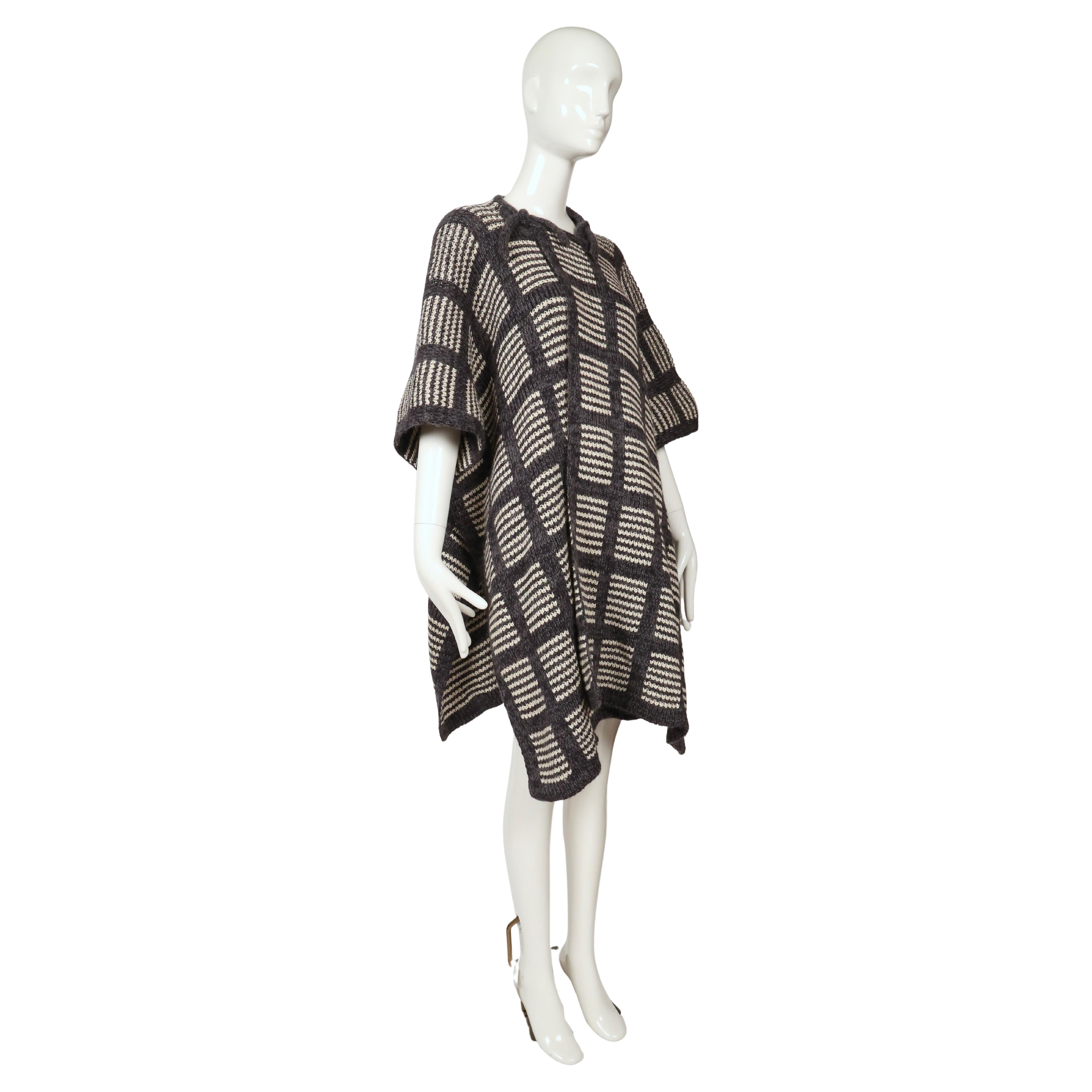 da uomo o donna Cappotto in maglia a mano anni '70 di Issey Miyake in vendita