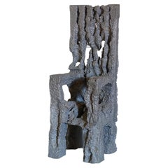 1970's Italian Abstract Aluminum Sculpture