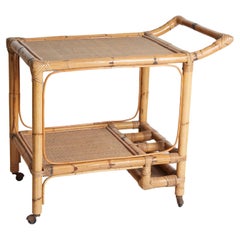 Raffia Carts and Bar Carts