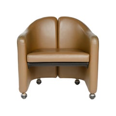 Split Back Chair by Eugenio Gerli for Tecno