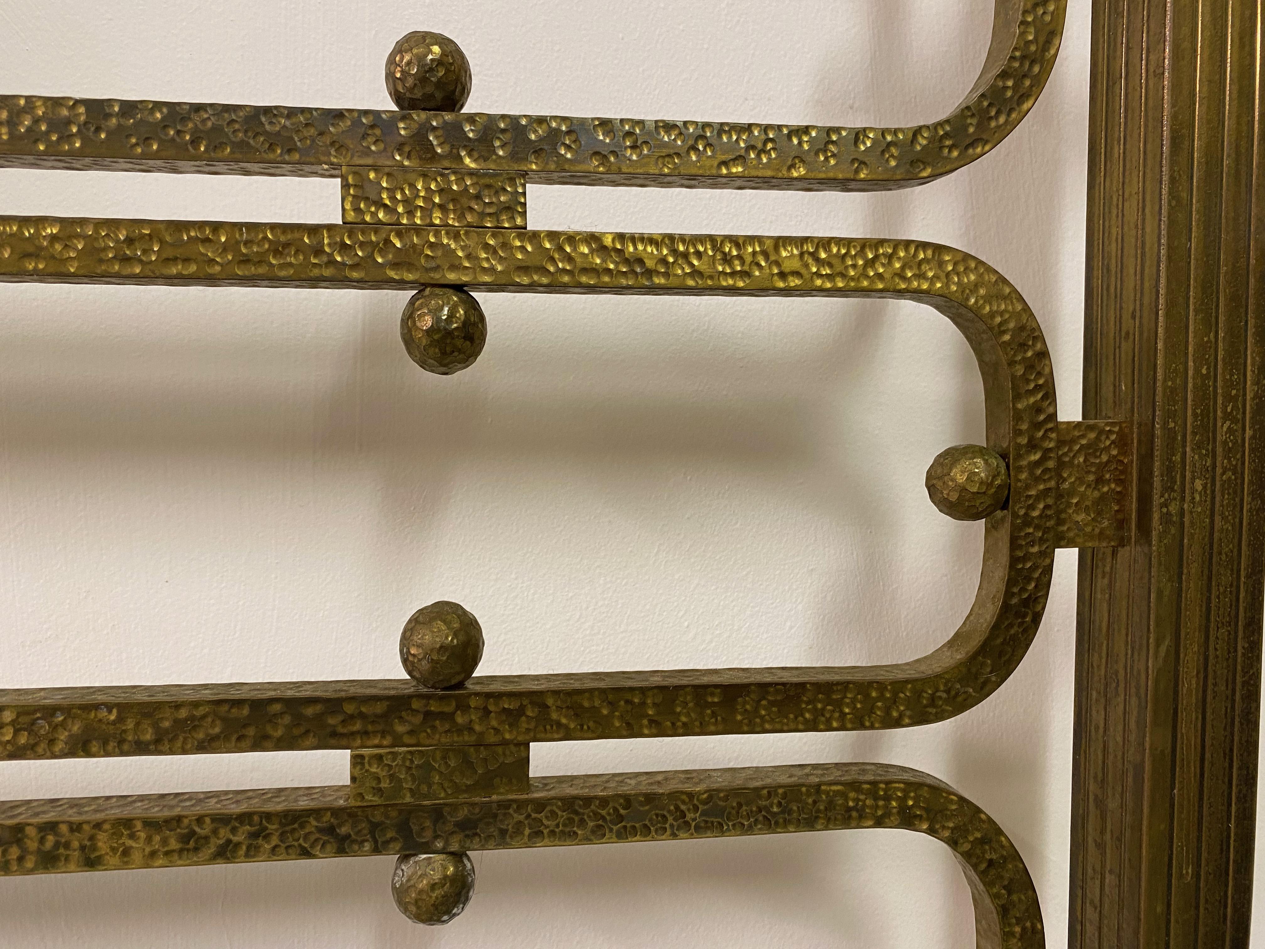 1970s Italian Brass Bed by Luciano Frigerio For Sale 10